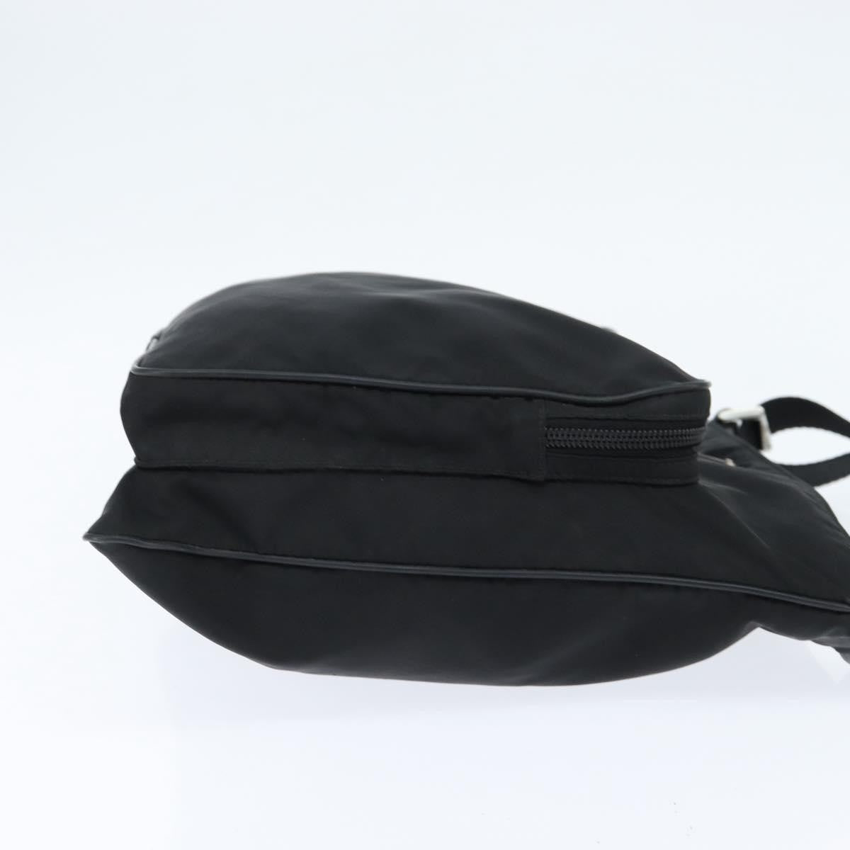 Prada Front Pocket Messenger Tessuto Black Nylon Shoulder Bag Bag (Pre-Owned)