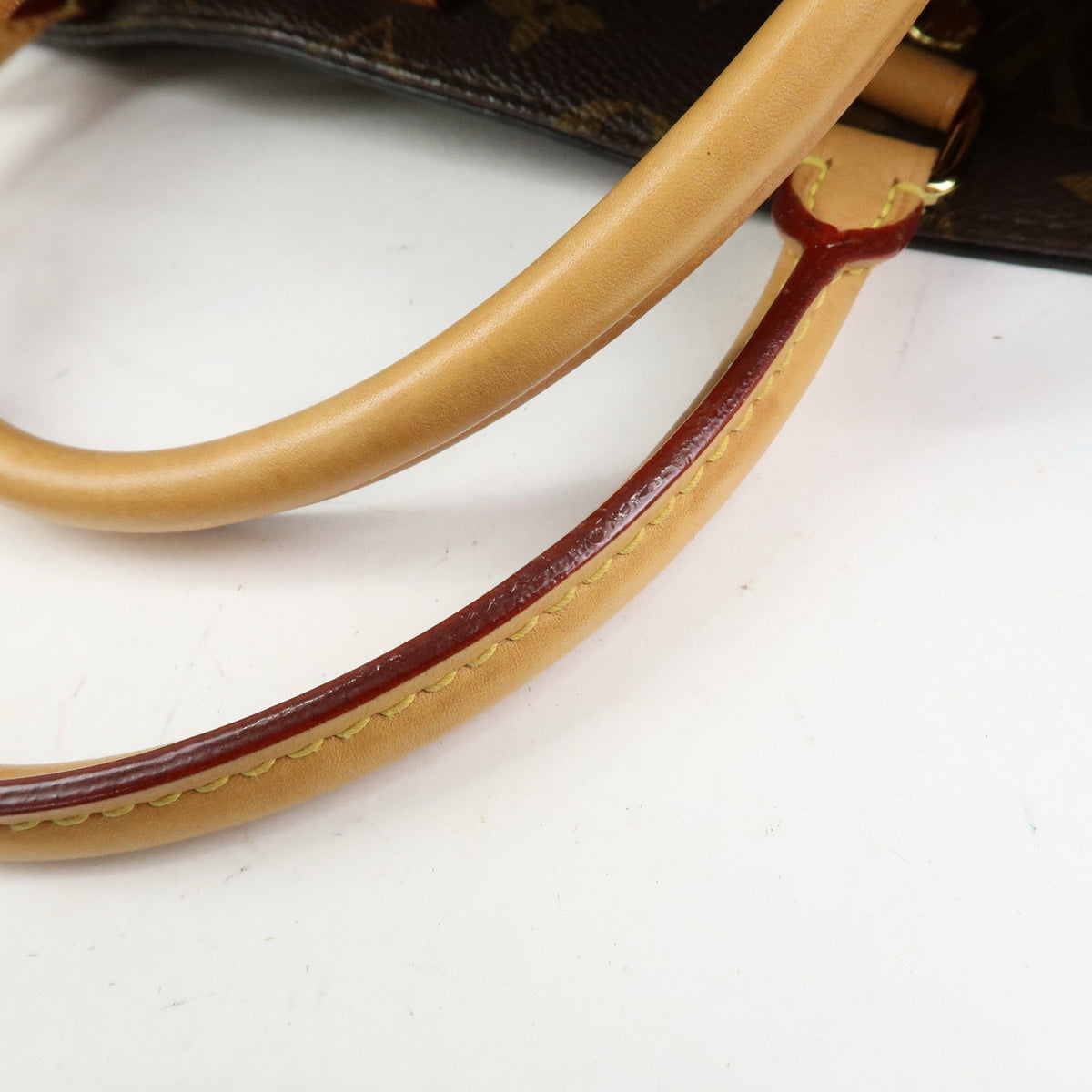 Louis Vuitton Montaigne Monogram Canvas Brown Canvas Handbag (Pre-Owned)