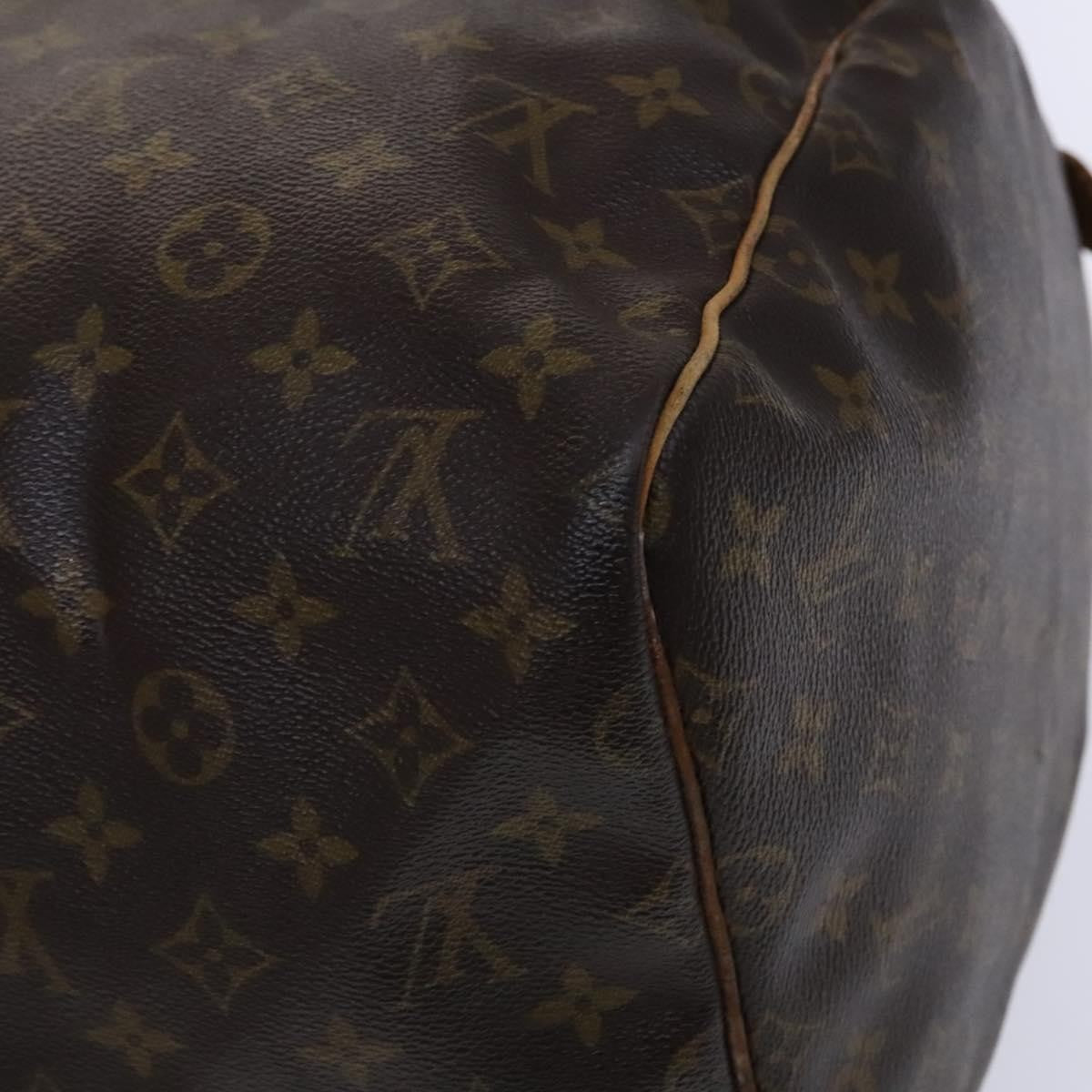 Louis Vuitton Keepall Monogram Canvas Brown Canvas Travel Bag Bag (Pre-Owned)