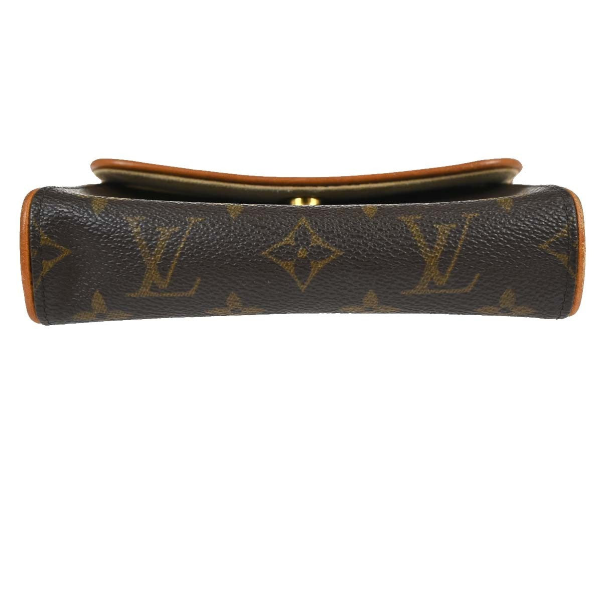 Louis Vuitton Florentine Waist Monogram Canvas Brown Canvas Handbag (Pre-Owned)