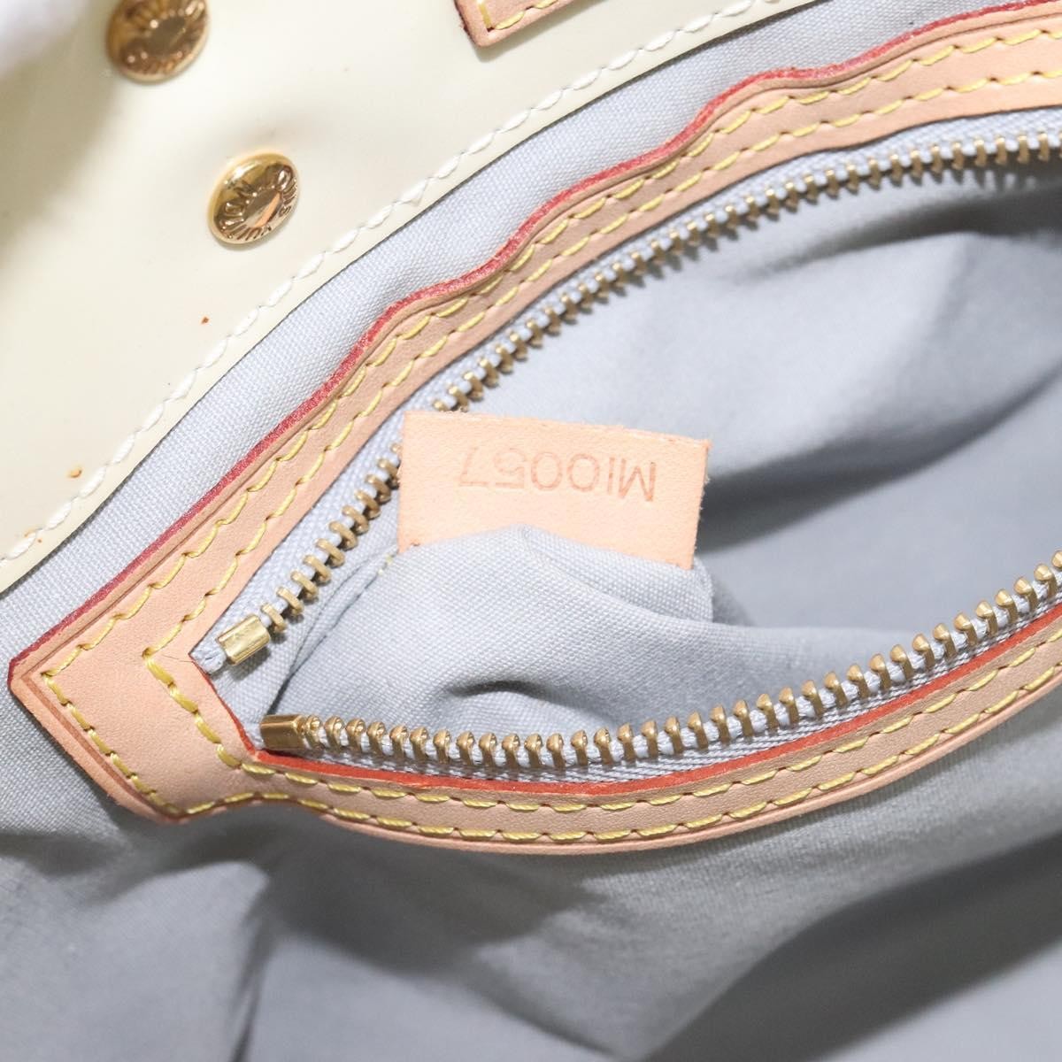 Louis Vuitton Reade Monogram Vernis Beige Patent_Leather Bag (Pre-Owned)