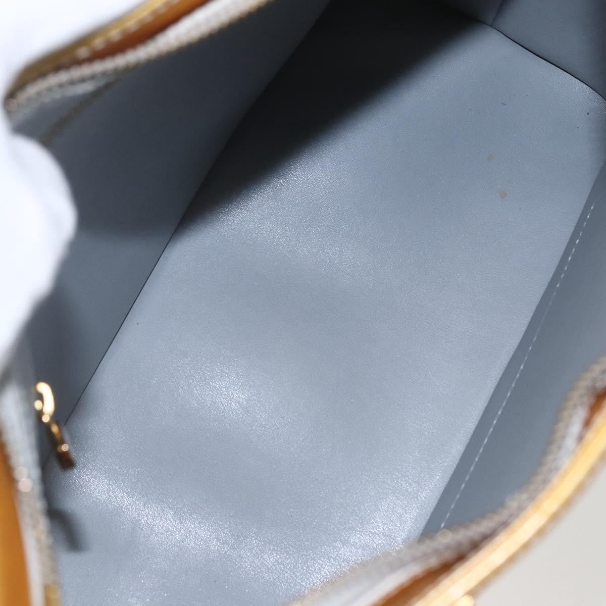 Louis Vuitton Houston Monogram Vernis Beige Patent_Leather Tote Bag Bag (Pre-Owned)