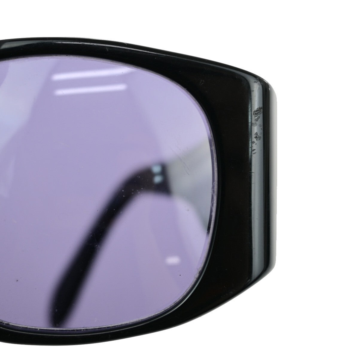 Chanel Logo Cc Plastic Black Plastic Sunglasse Accessory (Pre-Owned)