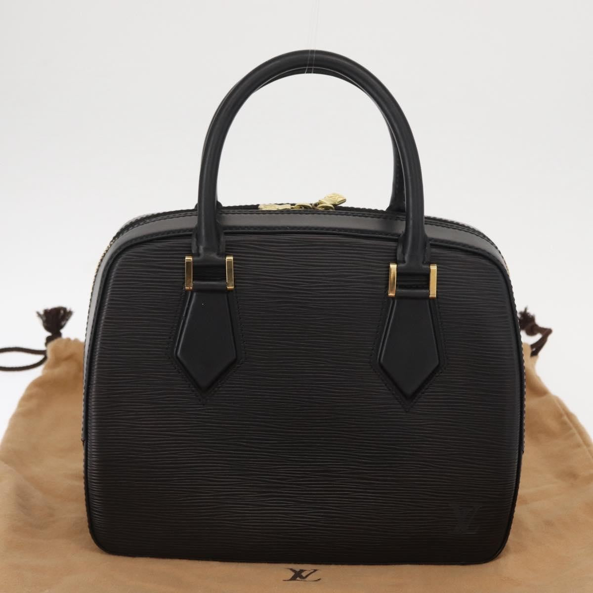 Louis Vuitton Sablons Epi Leather Black Leather Handbag (Pre-Owned)