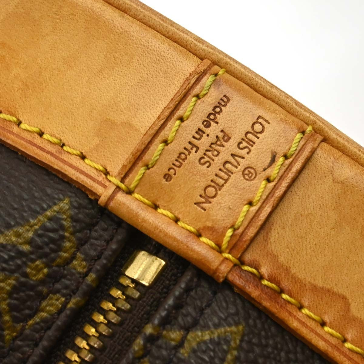 Louis Vuitton Alma Monogram Canvas Brown Canvas Handbag (Pre-Owned)