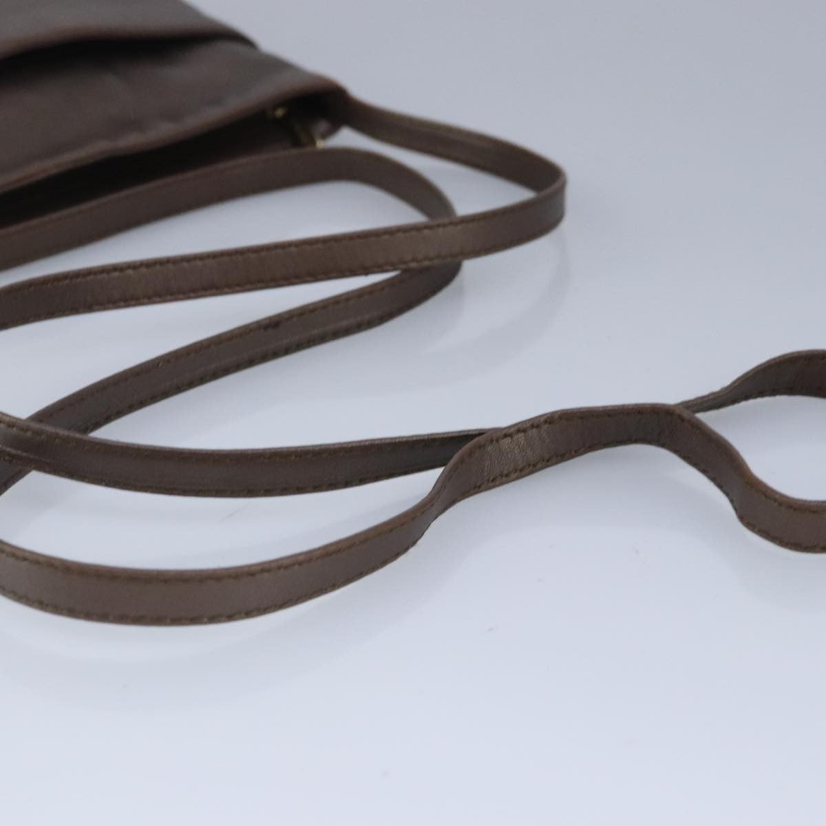 Loewe Vintage Leather Brown Leather Shoulder Bag Bag (Pre-Owned)