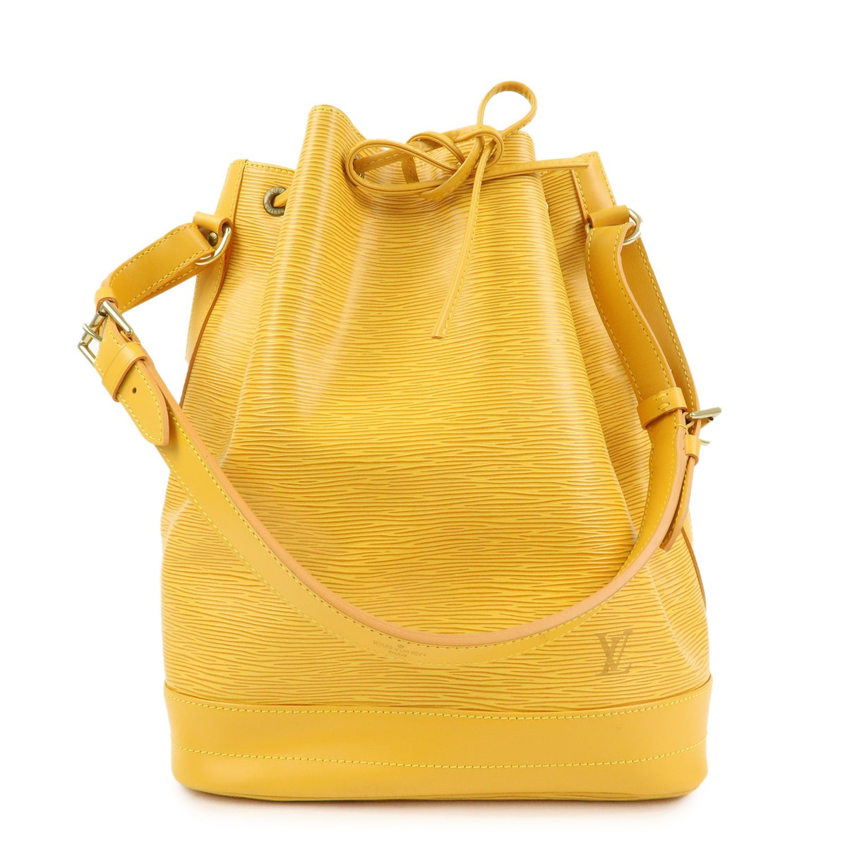 Louis Vuitton Noe Epi Leather Yellow Leather Shoulder Bag Bag (Pre-Owned)