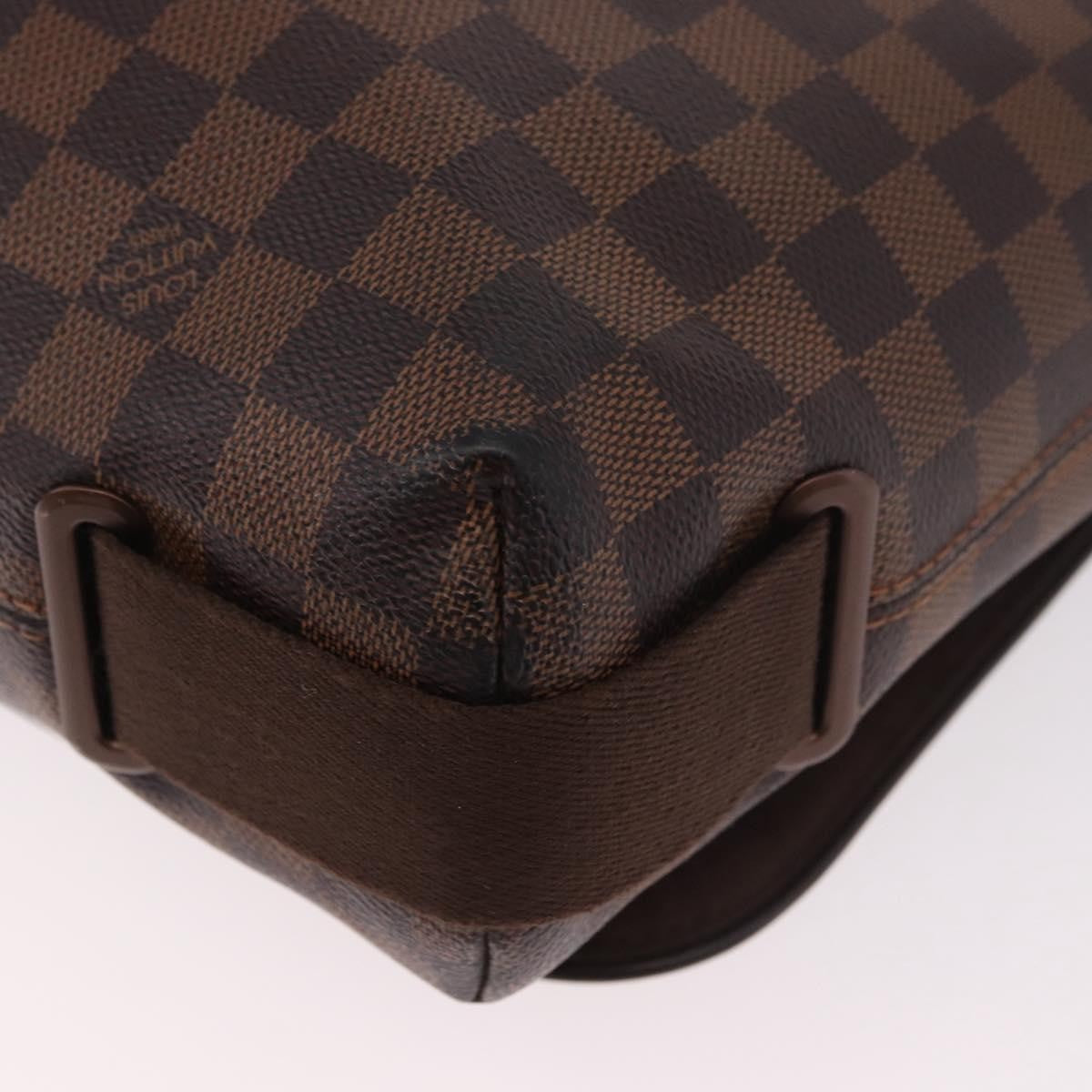 Louis Vuitton Brooklyn Damier Ebene Brown Canvas Shoulder Bag Bag (Pre-Owned)