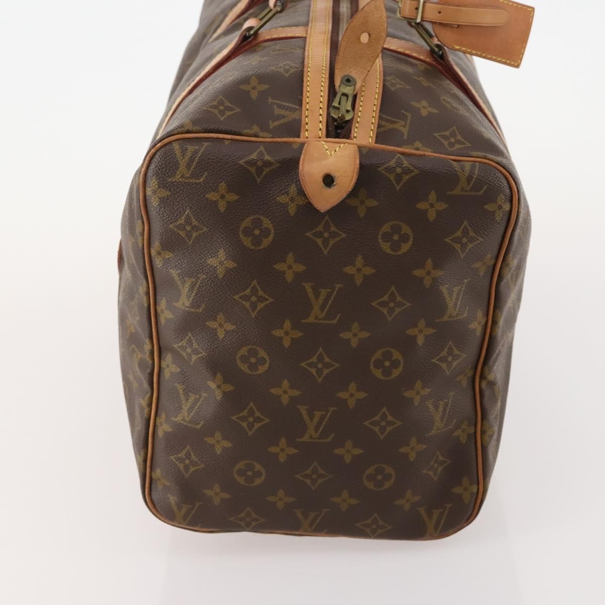 Louis Vuitton Sac Souple Monogram Canvas Brown Canvas Handbag (Pre-Owned)
