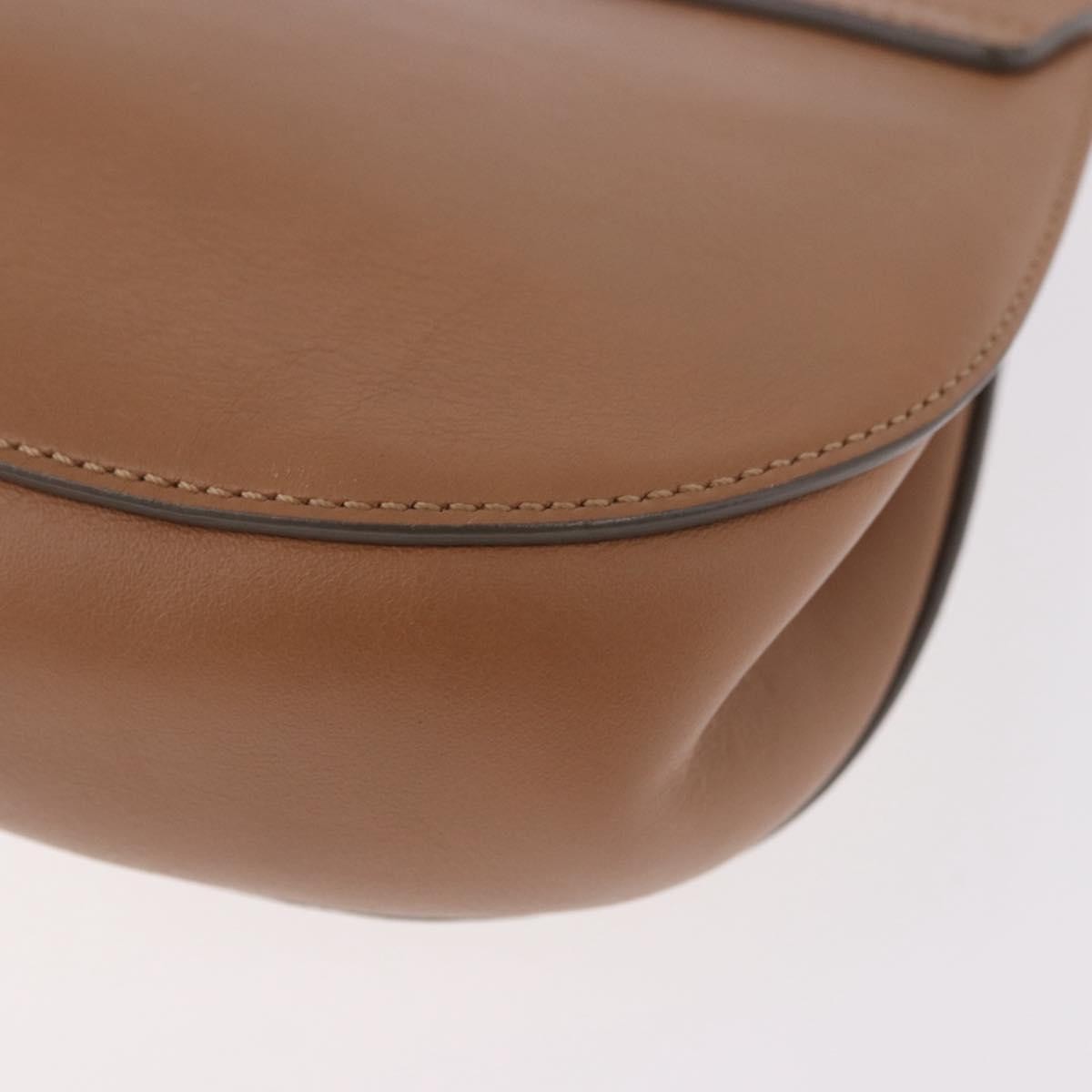 Chloe Drew Shoulder Leather Beige Suede Handbag (Pre-Owned)