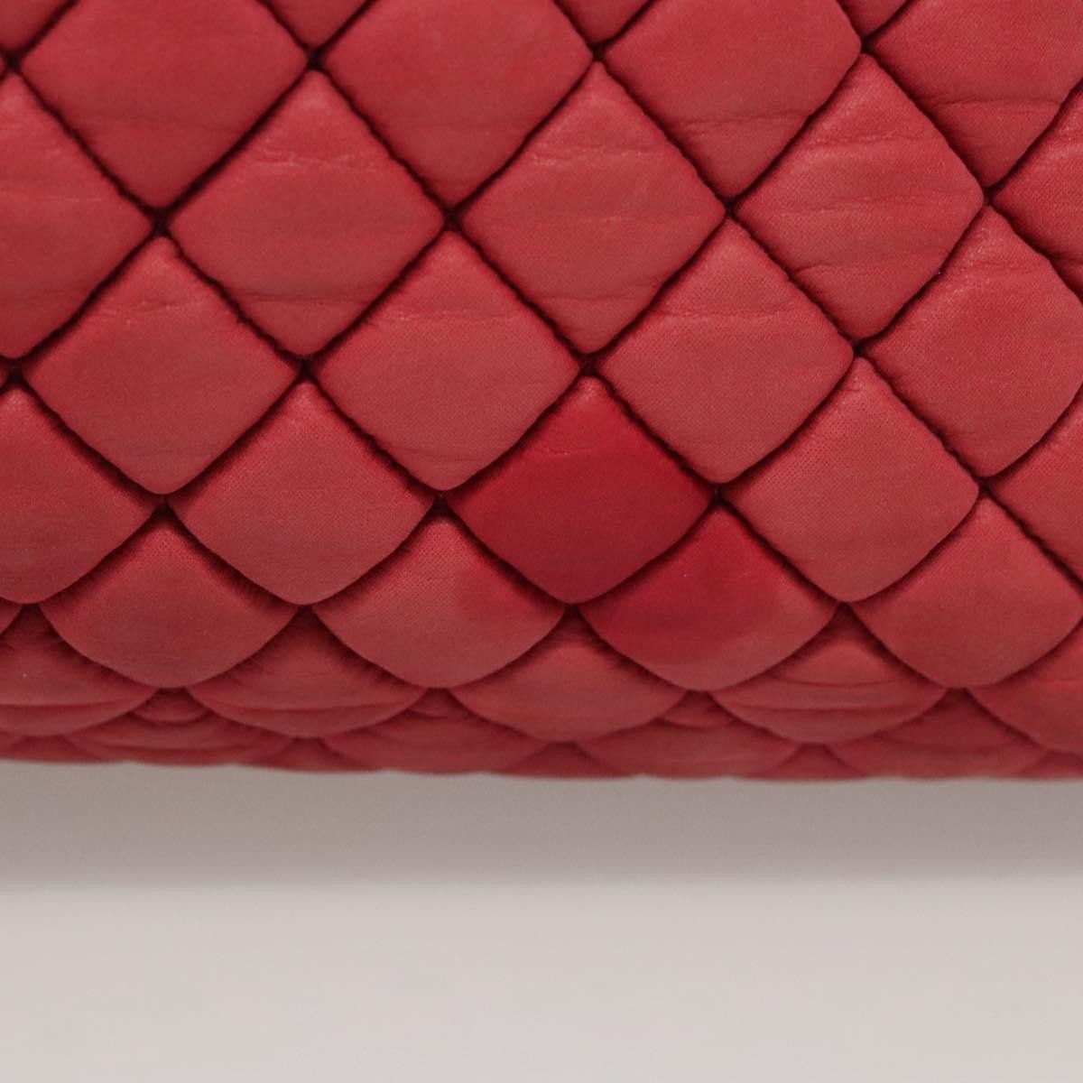 Chanel Matelasse Chain Leather Pink Leather Shoulder Bag Bag (Pre-Owned)