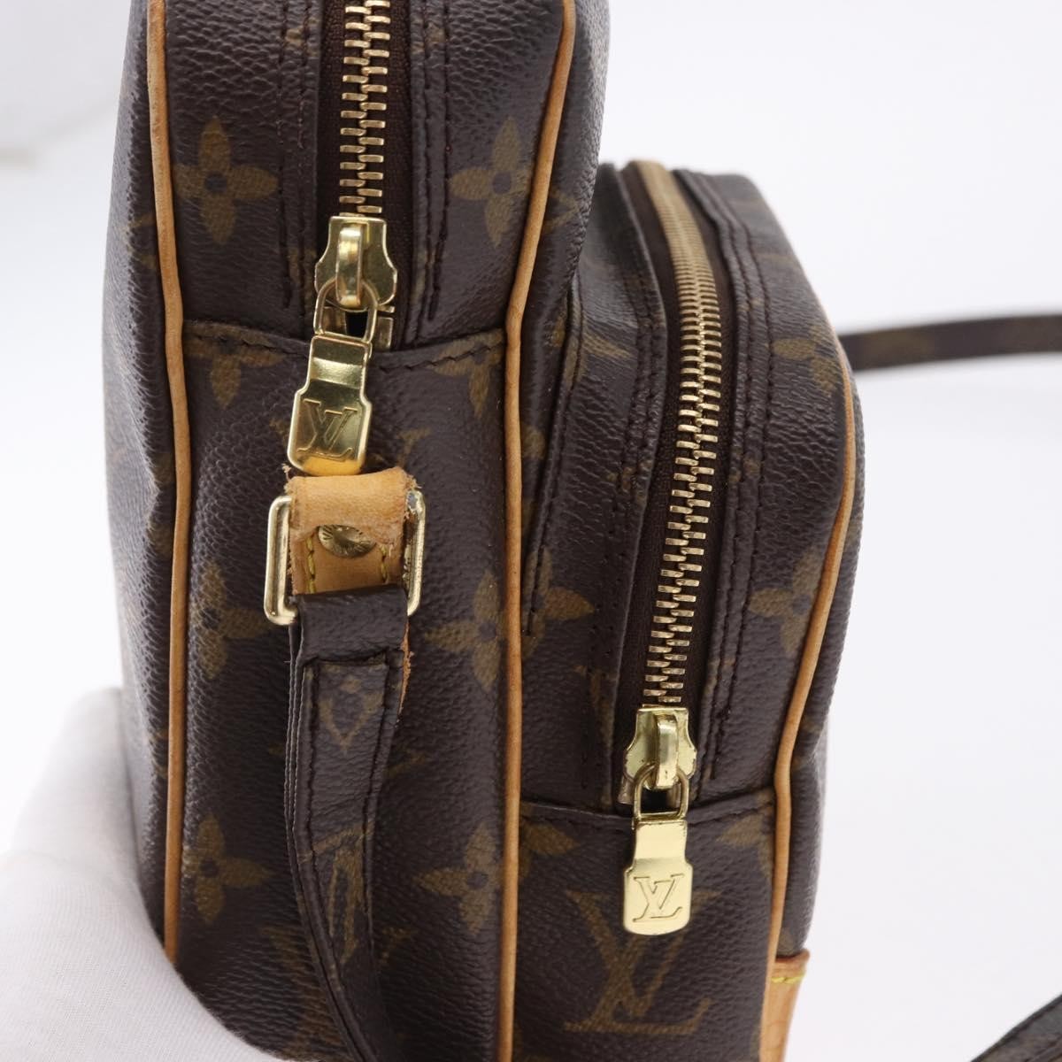 Louis Vuitton Amazone Monogram Canvas Brown Canvas Shoulder Bag Bag (Pre-Owned)