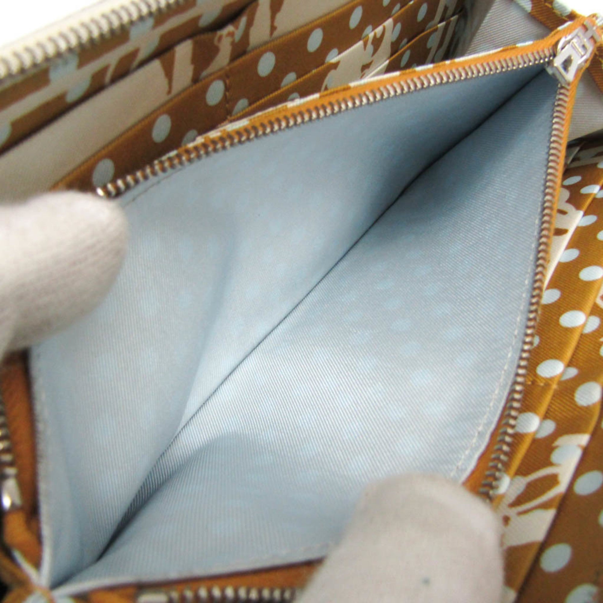Hermes Azap Zip Around Silk'in Epsom Beige Leather Wallets Accessory (Pre-Owned)
