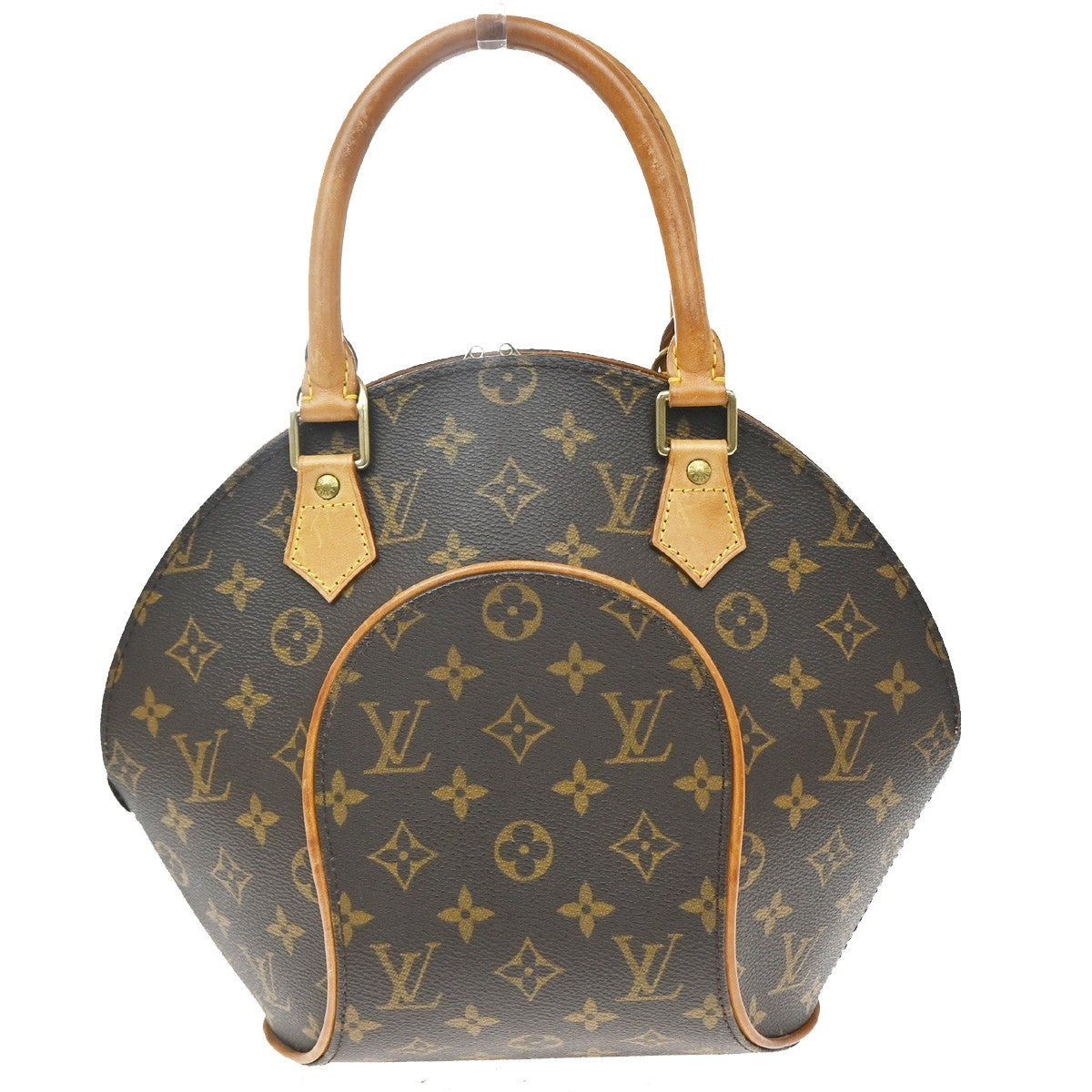 Louis Vuitton Ellipse Monogram Canvas Brown Canvas Handbag (Pre-Owned)