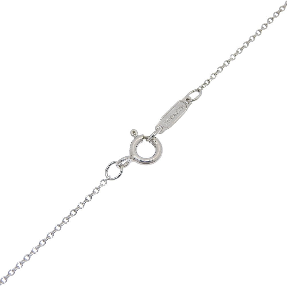 Tiffany & Co. Paloma Picasso Graffiti X Pendant Silver Silver Silver Necklace Jewelry (Pre-Owned)