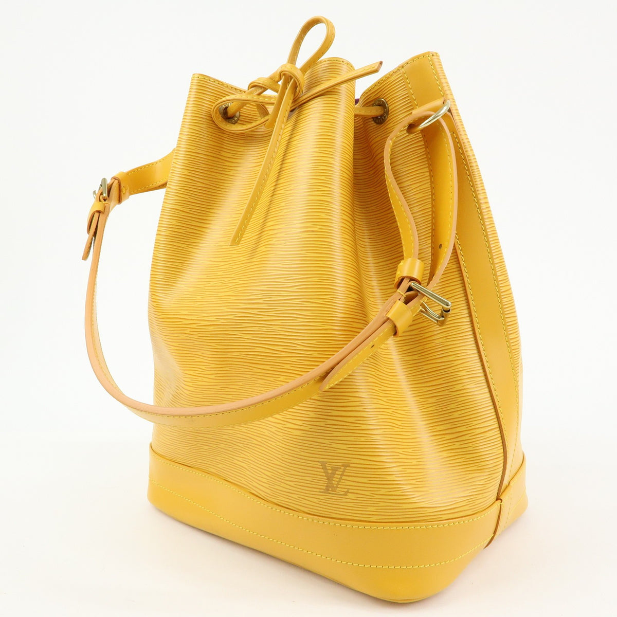 Louis Vuitton Noe Epi Leather Yellow Leather Shoulder Bag Bag (Pre-Owned)