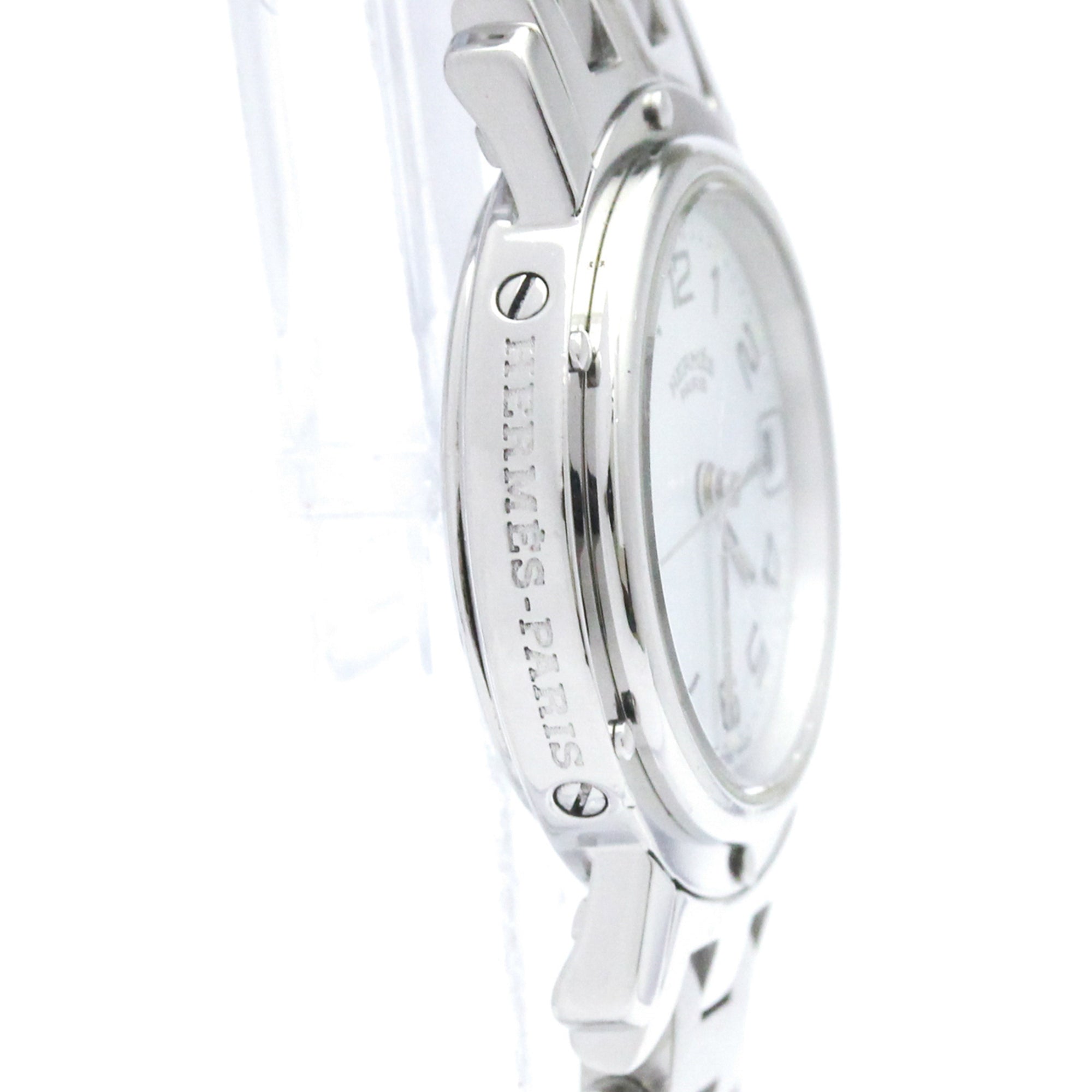 Hermes Clipper Quartz Stainless Steel Watch (Pre-Owned)