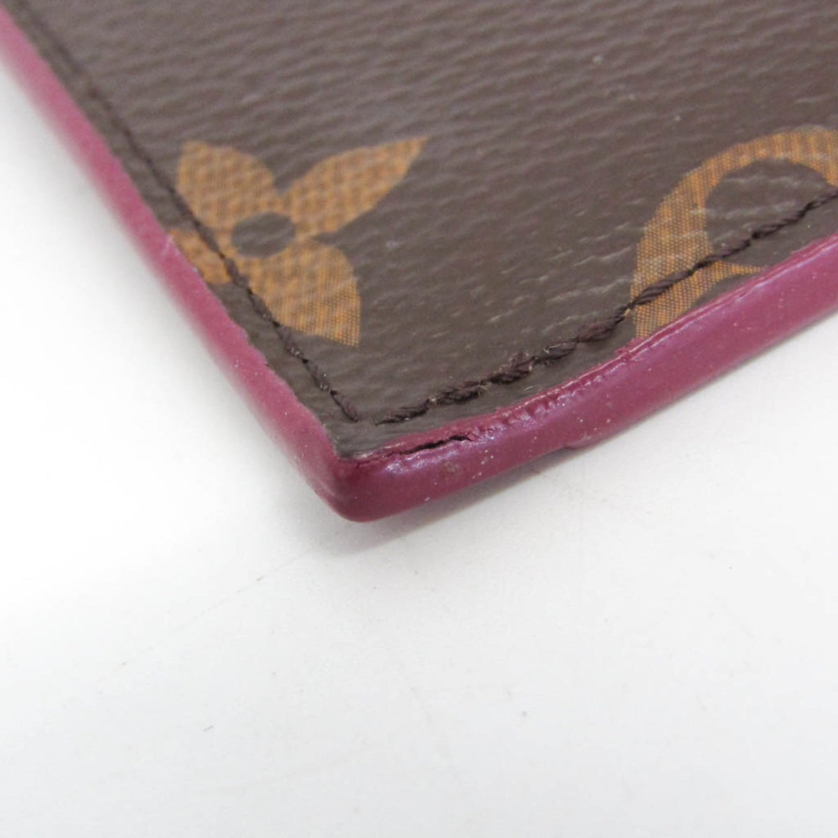 Louis Vuitton Zipped Card Holder Nm Monogram Canvas Brown Canvas Card Holders Accessory (Pre-Owned)