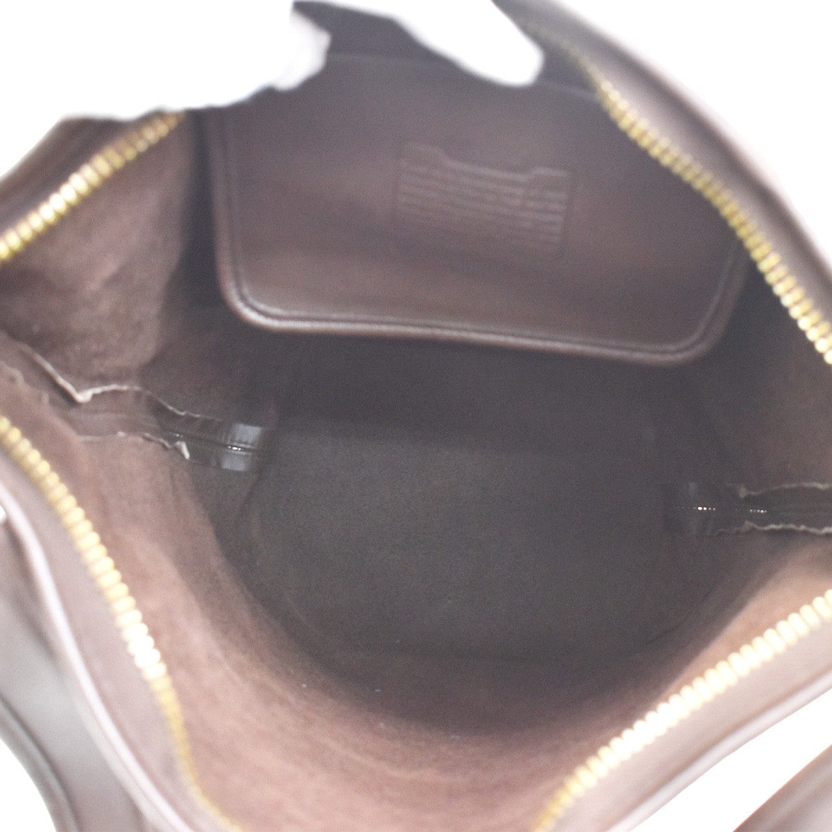Coach Shoulder Leather Brown Leather Handbag (Pre-Owned)
