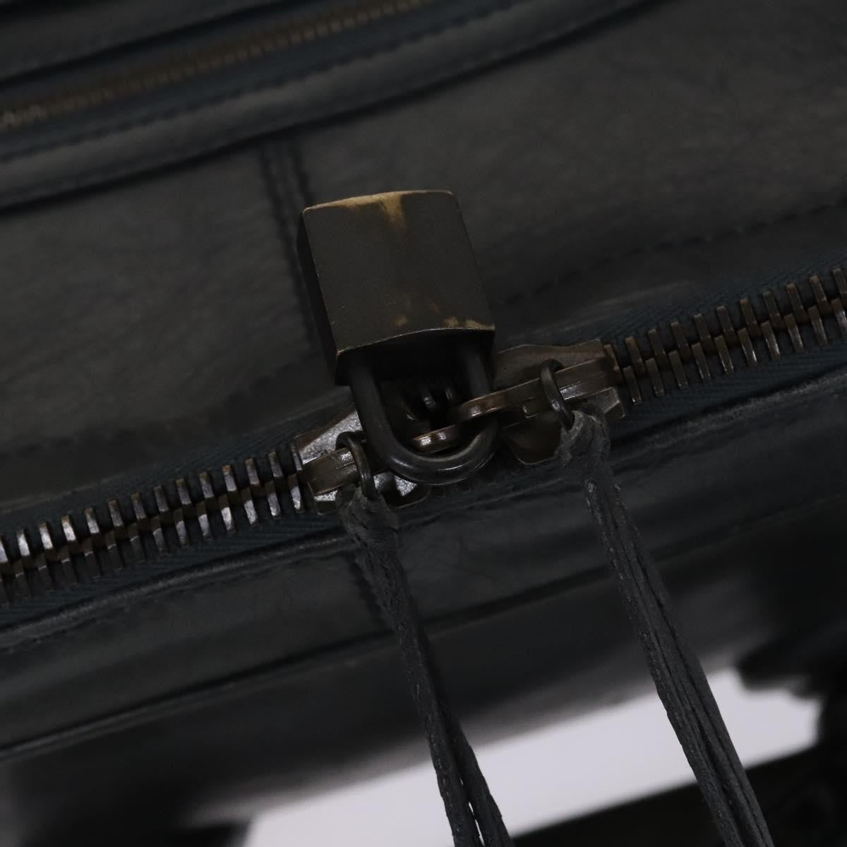 Balenciaga Trolley Rolling Classic Studs Luggage Leather Khaki Leather Travel Bag Bag (Pre-Owned)