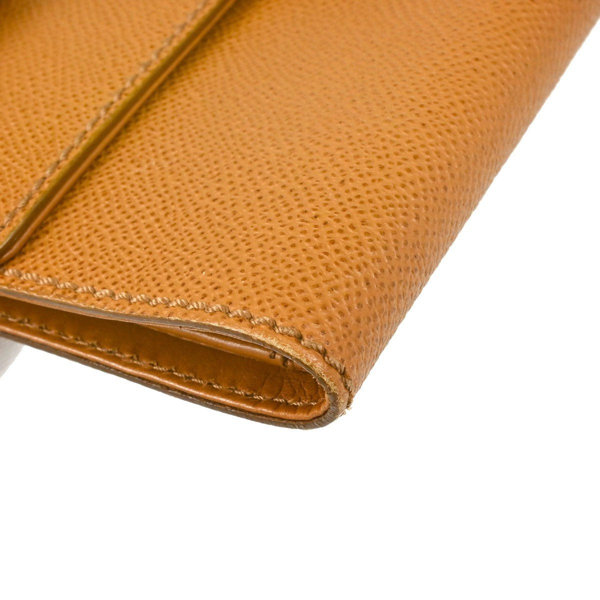 Chanel Trifold Caviar Brown Leather Wallets Accessory (Pre-Owned)