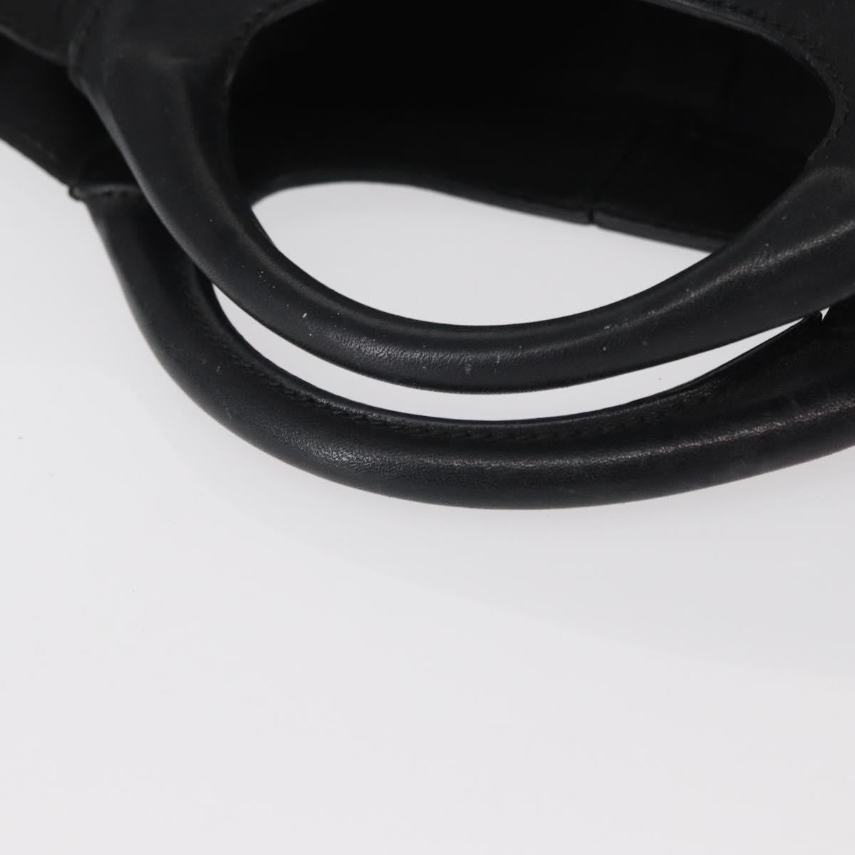Salvatore Ferragamo Vala Tote Nylon Black Nylon Tote Bag Bag (Pre-Owned)