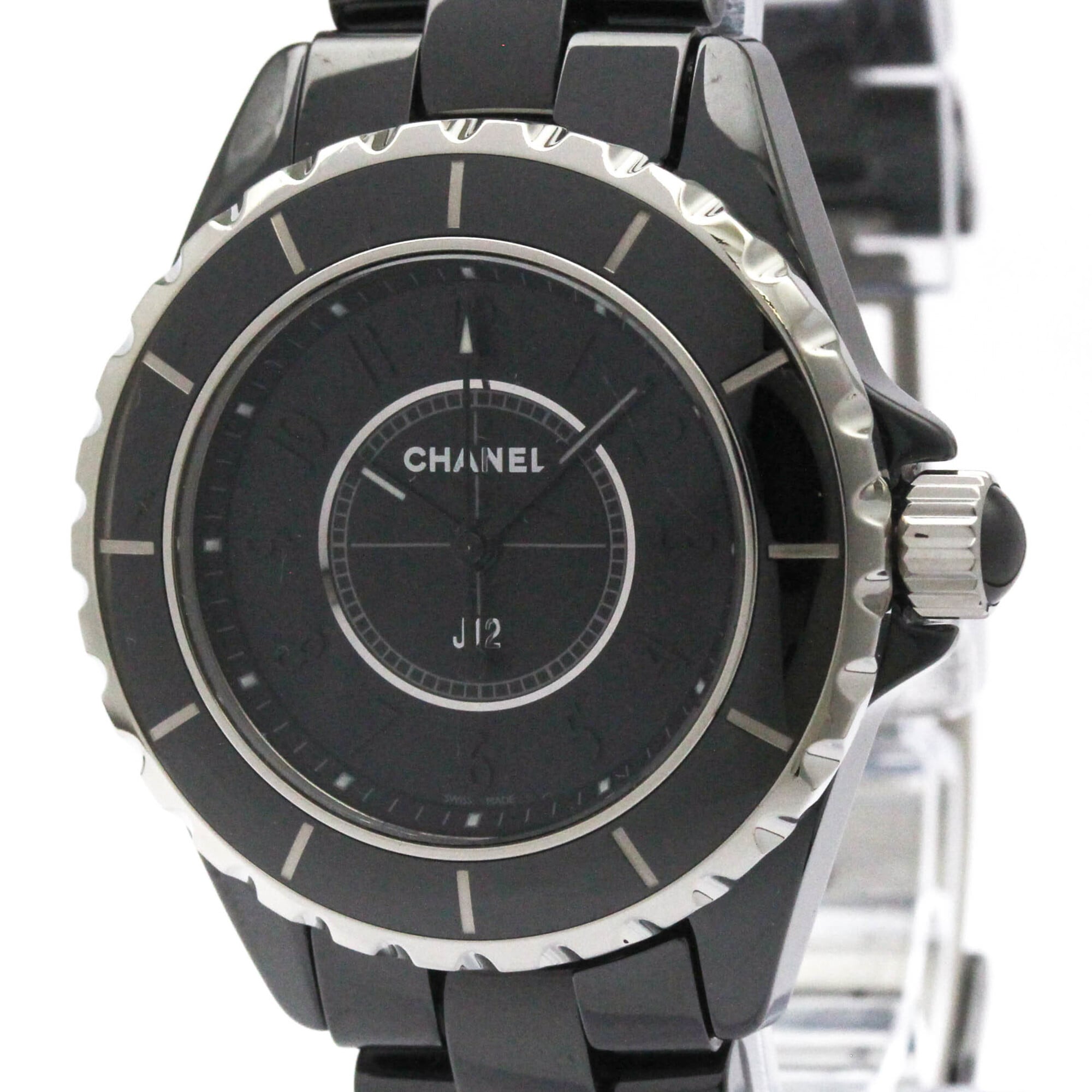 Chanel J12 Automatic Ceramic And Stainless Steel Watch (Pre-Owned)