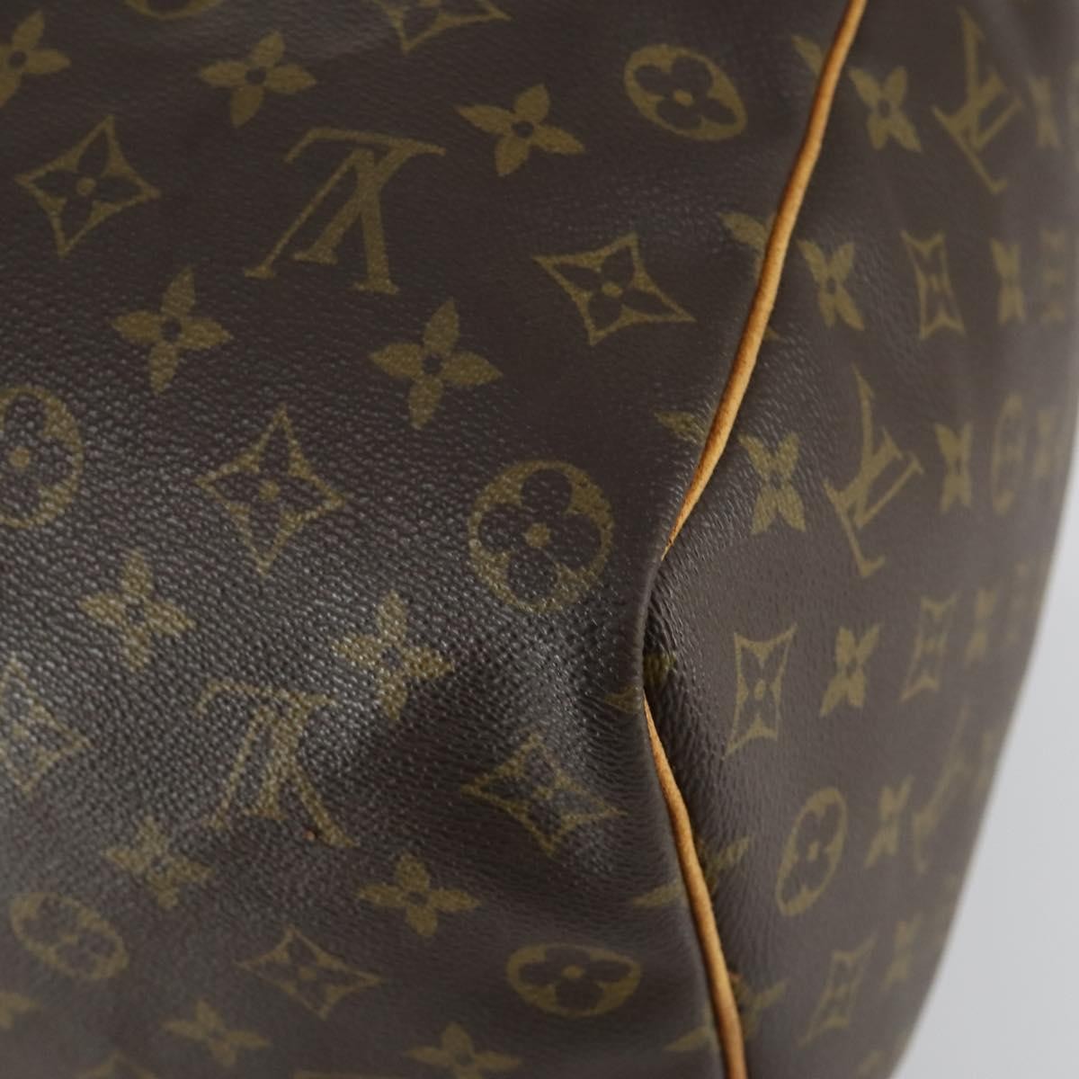 Louis Vuitton Keepall Monogram Canvas Brown Canvas Travel Bag Bag (Pre-Owned)