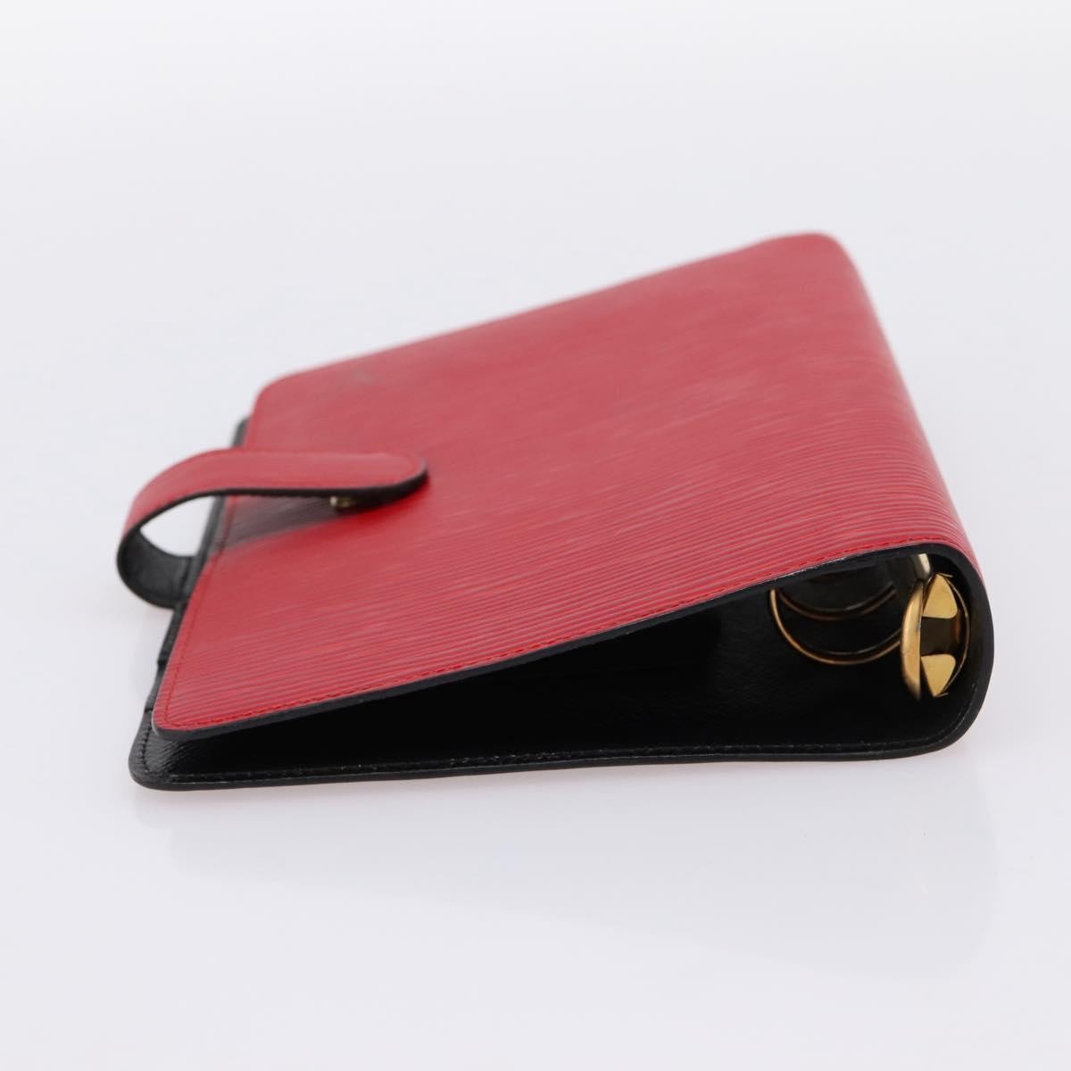 Louis Vuitton Agenda Cover Epi Red Leather Clutche & Pouche Bag (Pre-Owned)