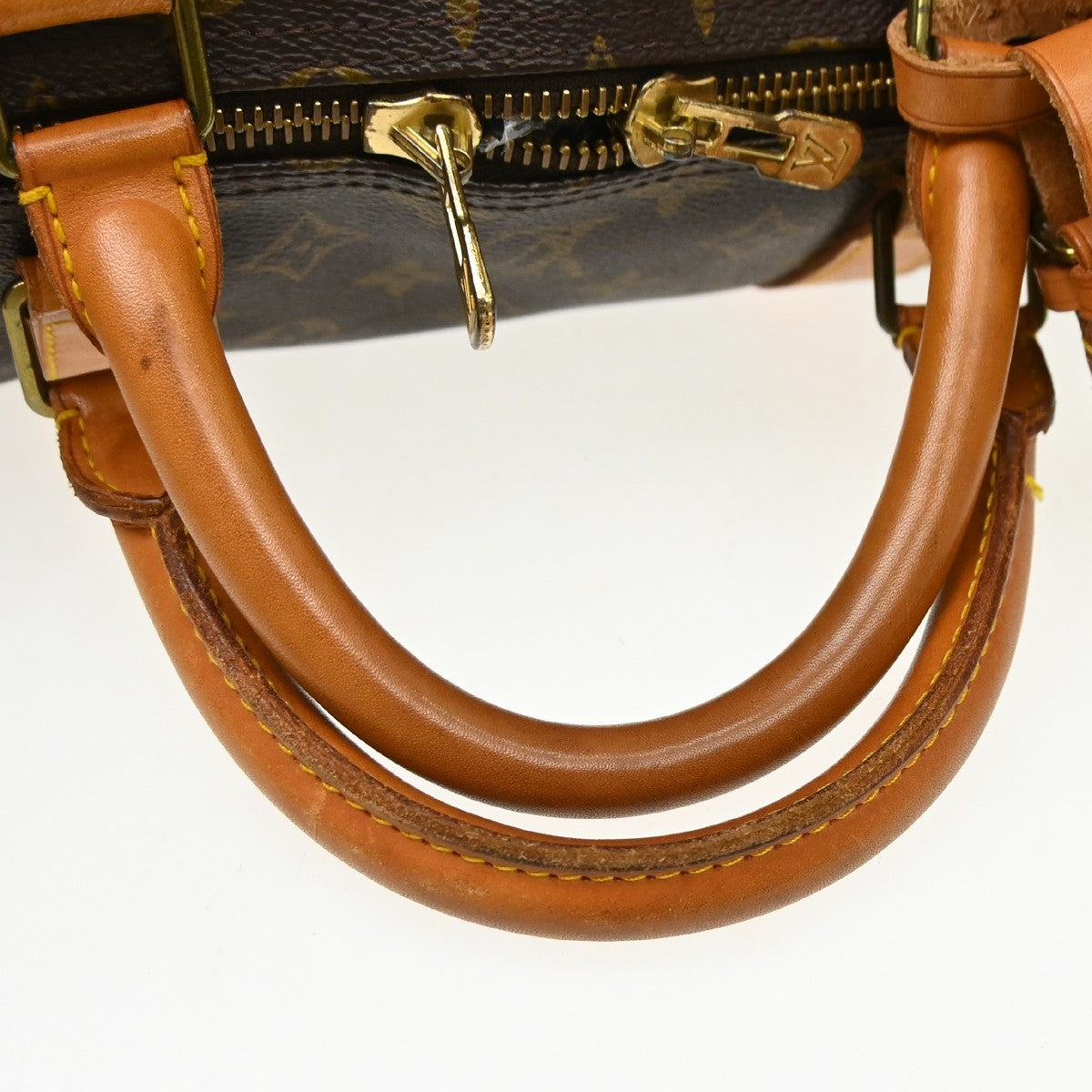 Louis Vuitton Keepall Bandouliere Monogram Canvas Brown Canvas Travel Bag Bag (Pre-Owned)