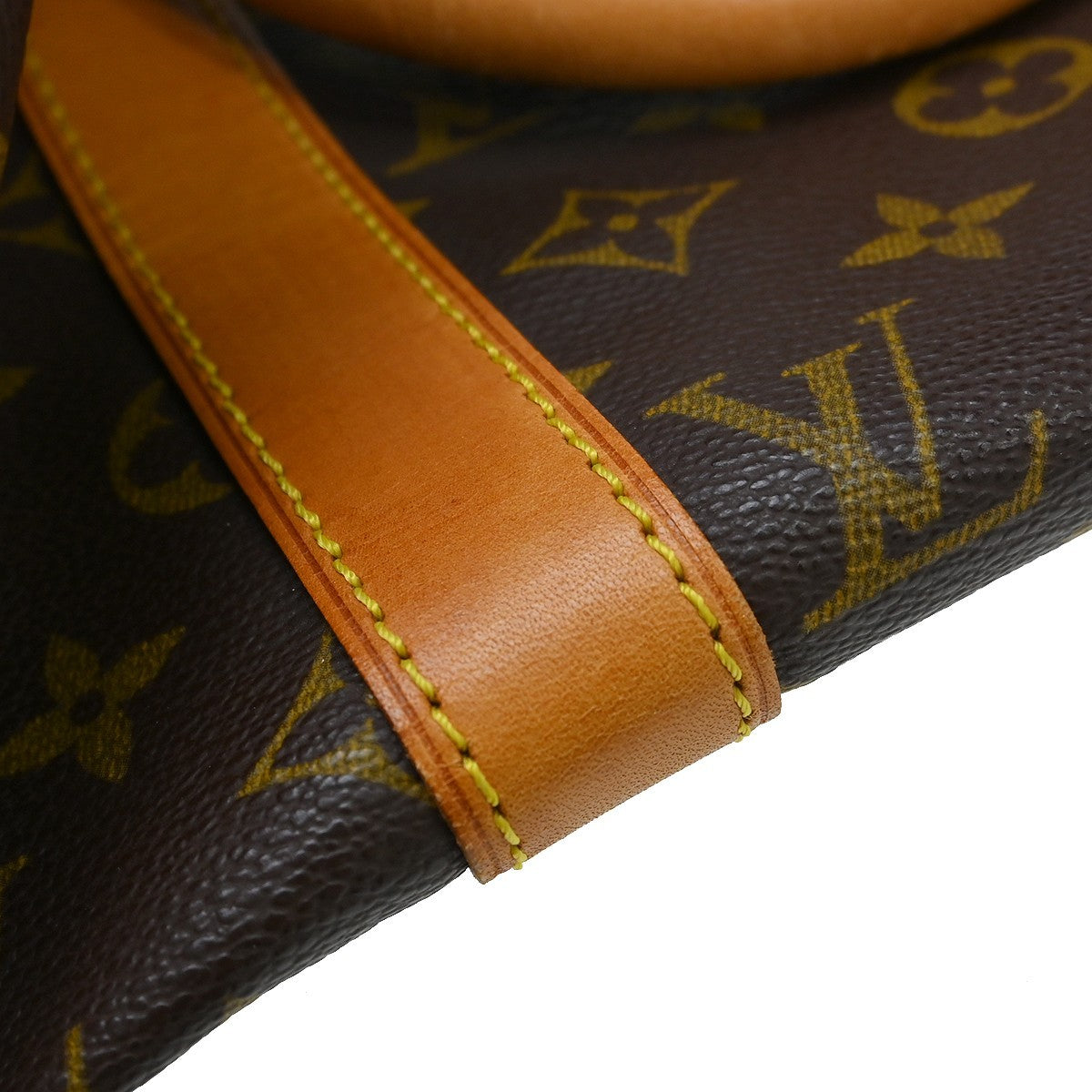 Louis Vuitton Keepall Monogram Brown Canvas Travel Bag Bag (Pre-Owned)