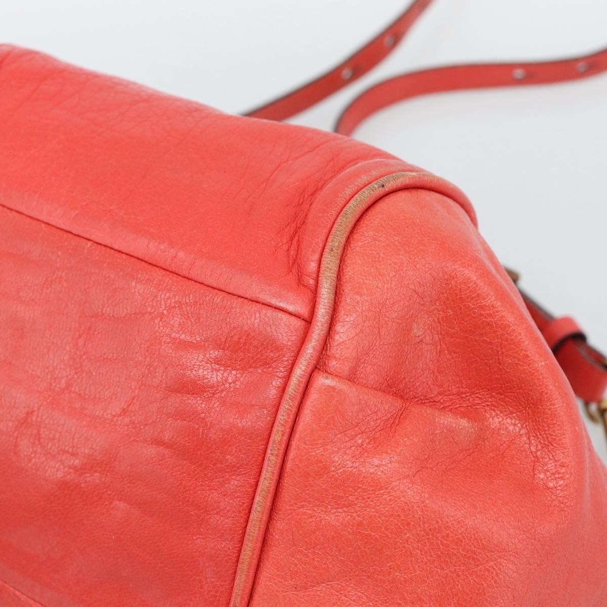 Chloe Ethel Leather Red Leather Handbag (Pre-Owned)