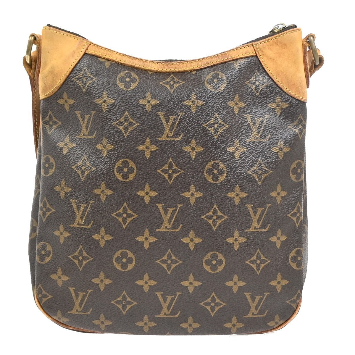 Louis Vuitton Odeon Monogram Canvas Brown Canvas Shoulder Bag Bag (Pre-Owned)
