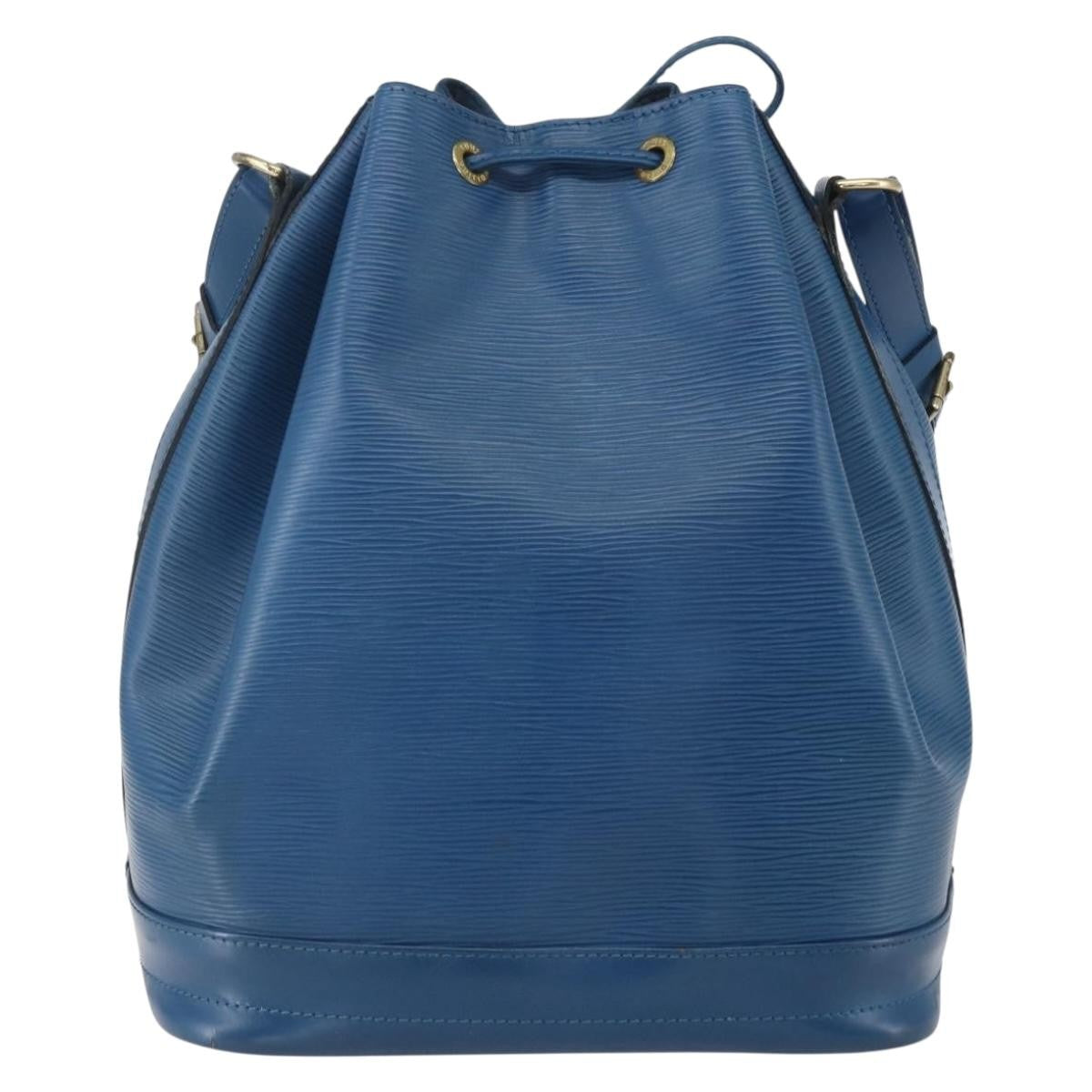 Louis Vuitton Noe Epi Leather Blue Leather Shoulder Bag Bag (Pre-Owned)