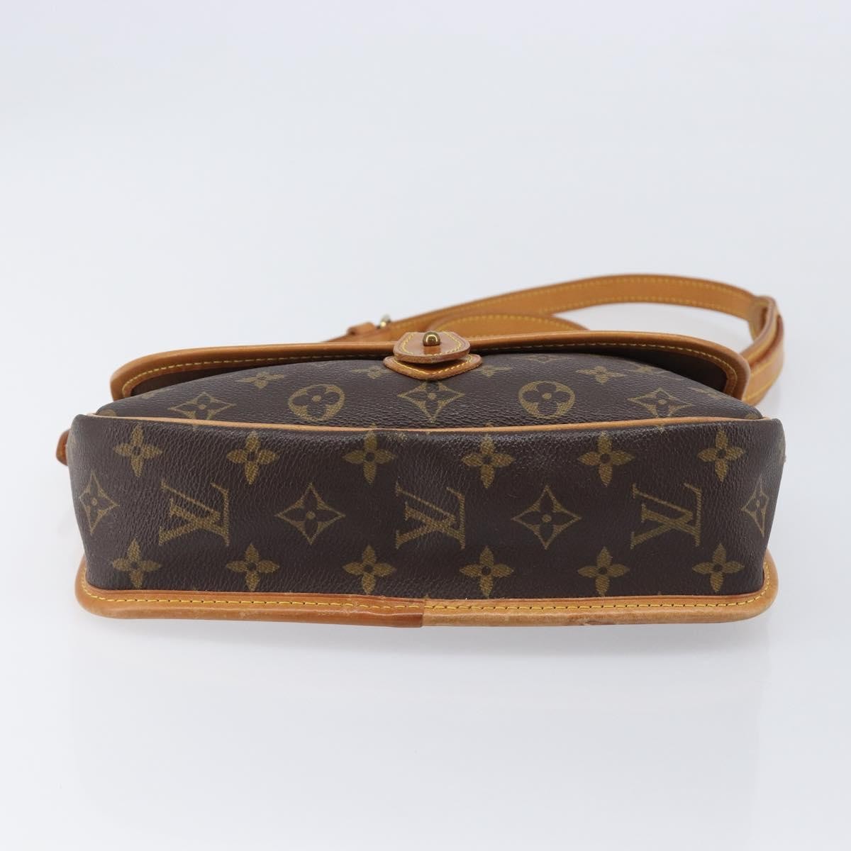 Louis Vuitton Sac Gibeciere Messenger Monogram Canvas Brown Canvas Shoulder Bag Bag (Pre-Owned)