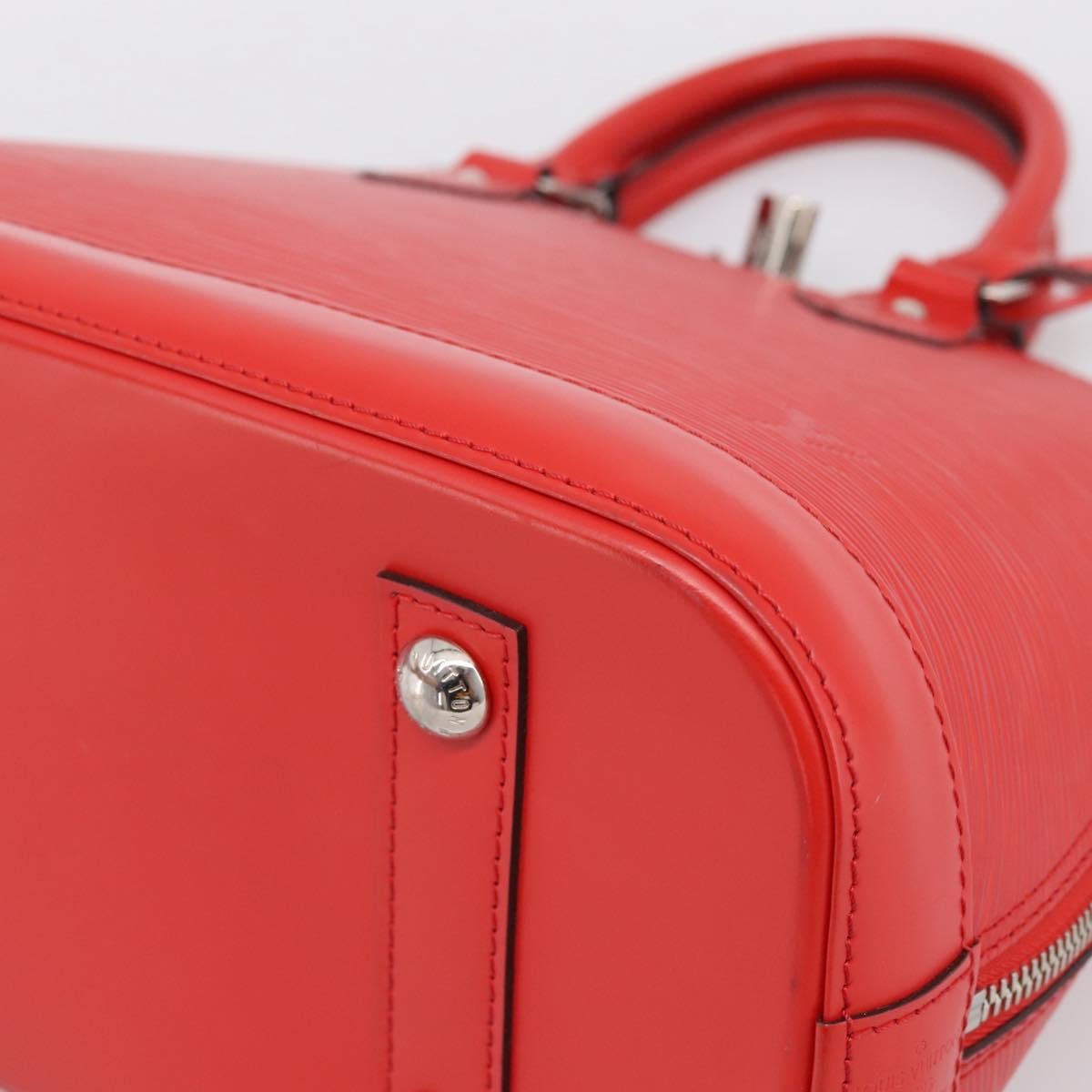 Louis Vuitton Alma Epi Red Leather Handbag (Pre-Owned)