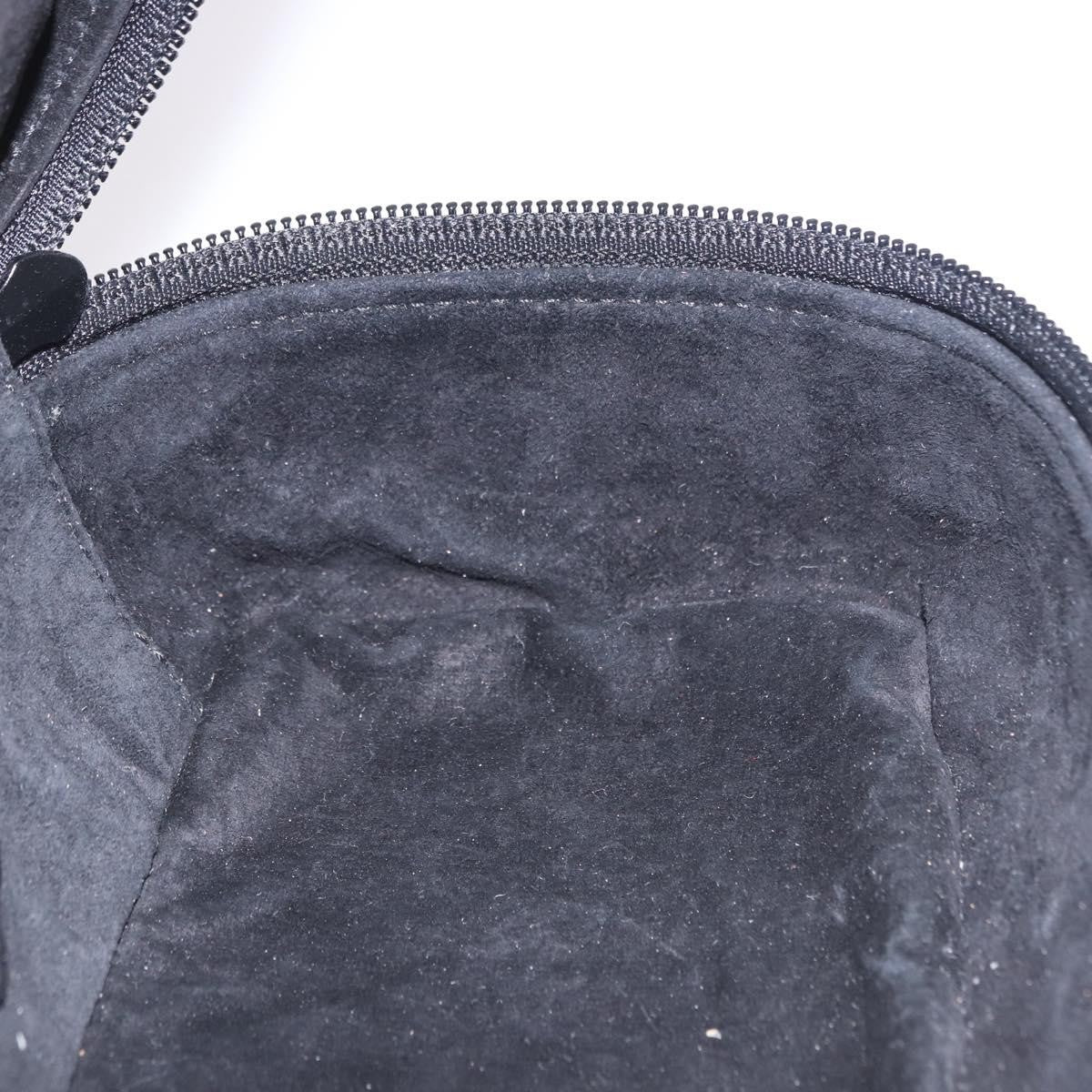 Gucci Horsebit Vanity Leather Black Leather Toiletry Case Accessory (Pre-Owned)