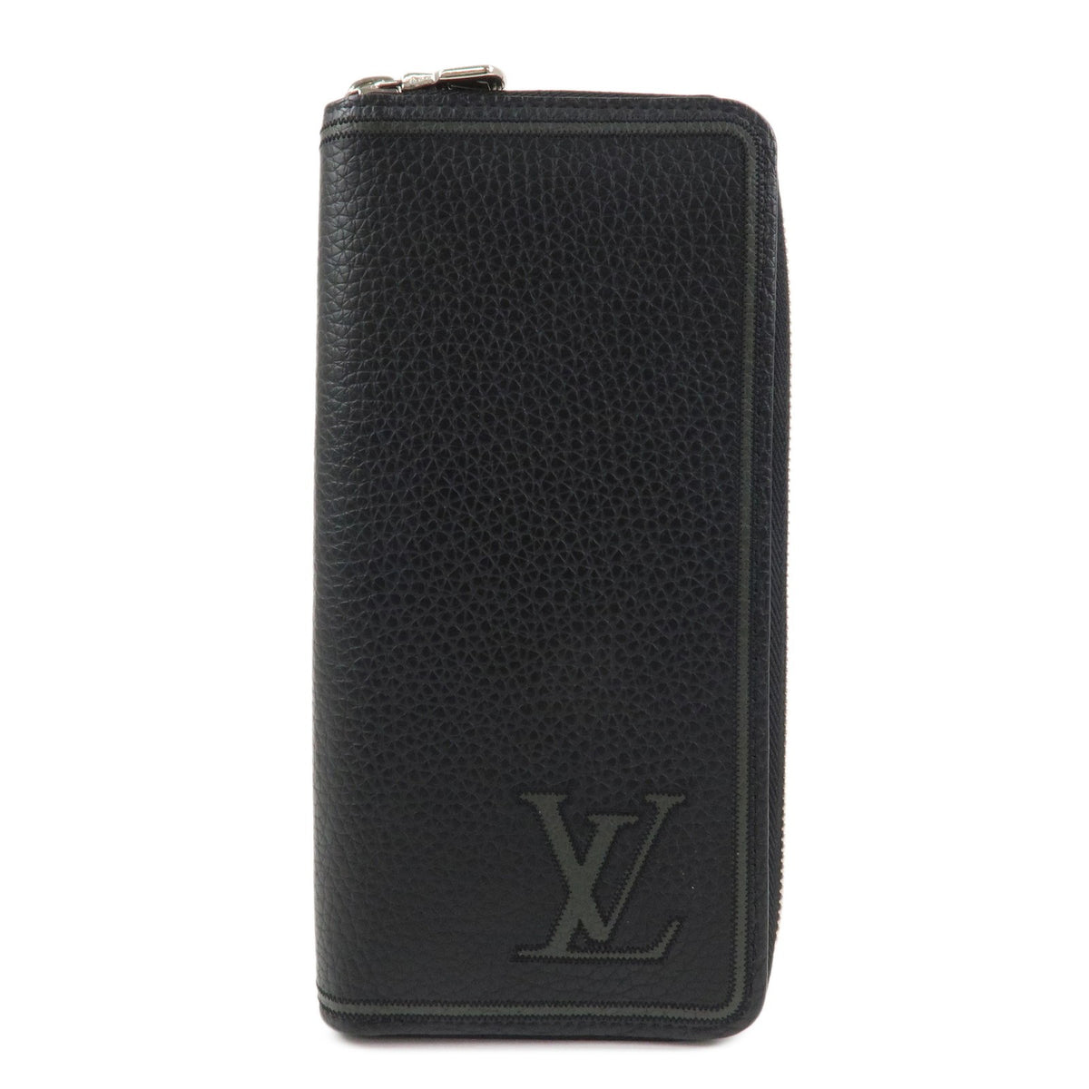 Louis Vuitton Zippy Wallet Vertical Leather Black Leather Wallets Accessory (Pre-Owned)