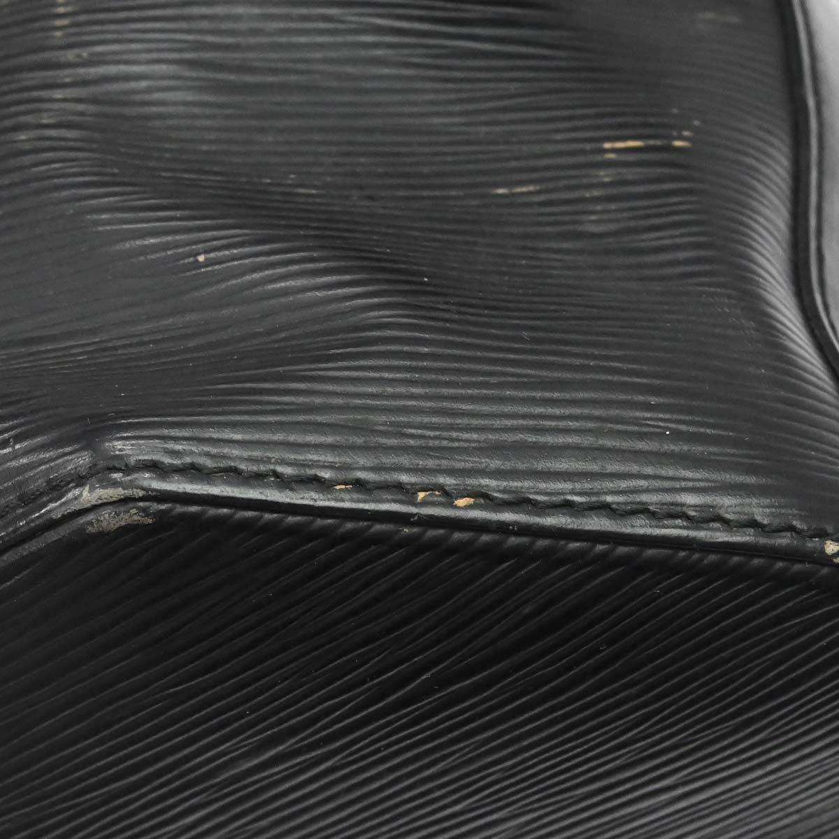 Louis Vuitton Sac A Dos Drawstring Epi Leather Black Leather Backpack Bag (Pre-Owned)
