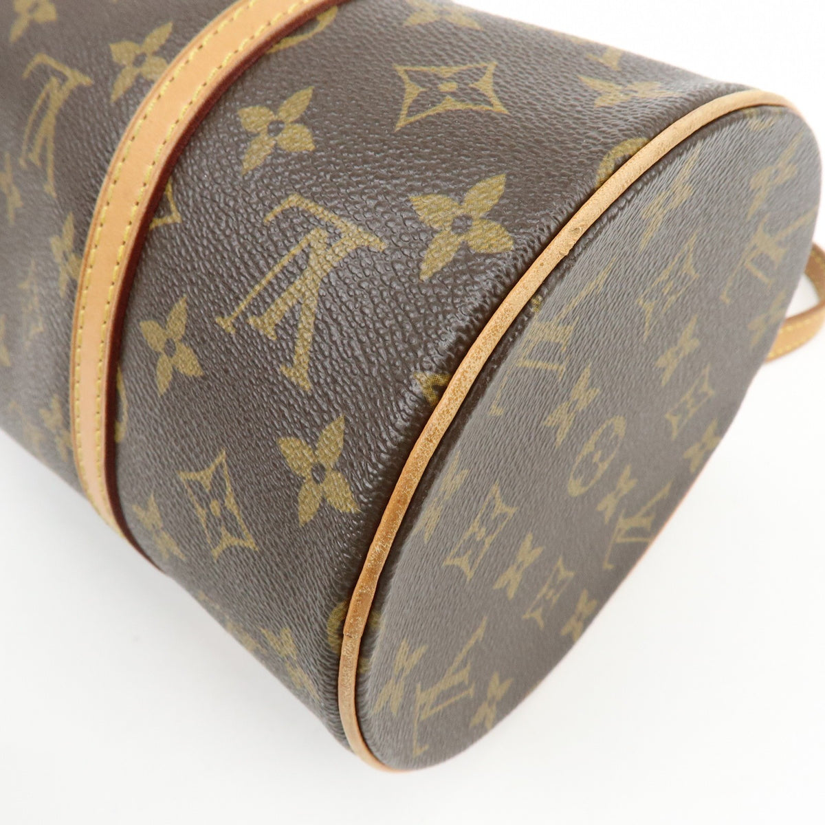 Louis Vuitton Papillon Monogram Canvas Brown Canvas Handbag (Pre-Owned)