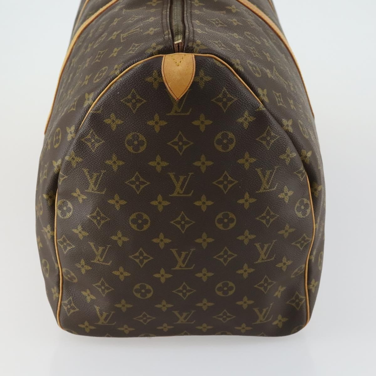 Louis Vuitton Keepall Monogram Canvas Brown Canvas Travel Bag Bag (Pre-Owned)