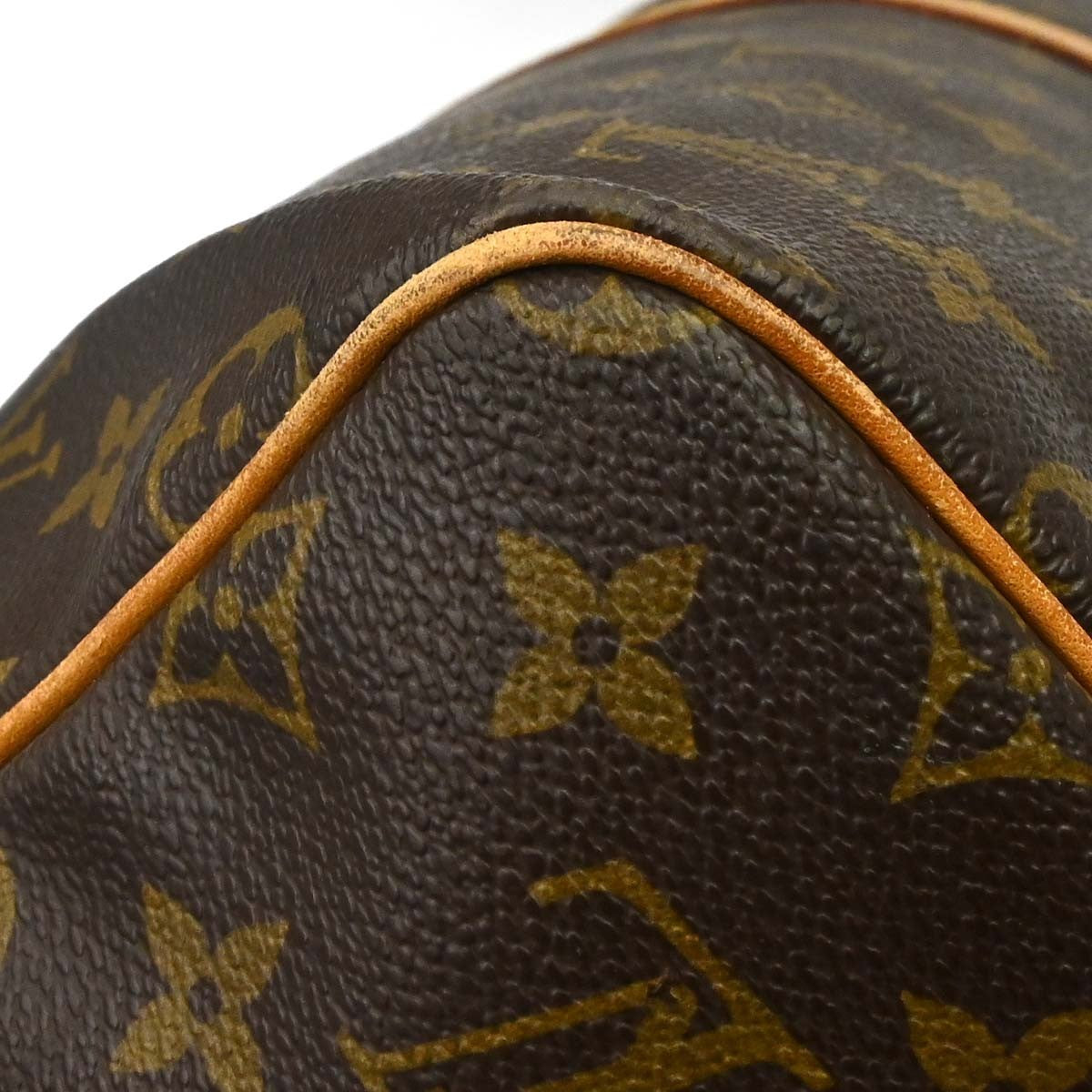 Louis Vuitton Keepall Monogram Canvas Brown Canvas Travel Bag Bag (Pre-Owned)