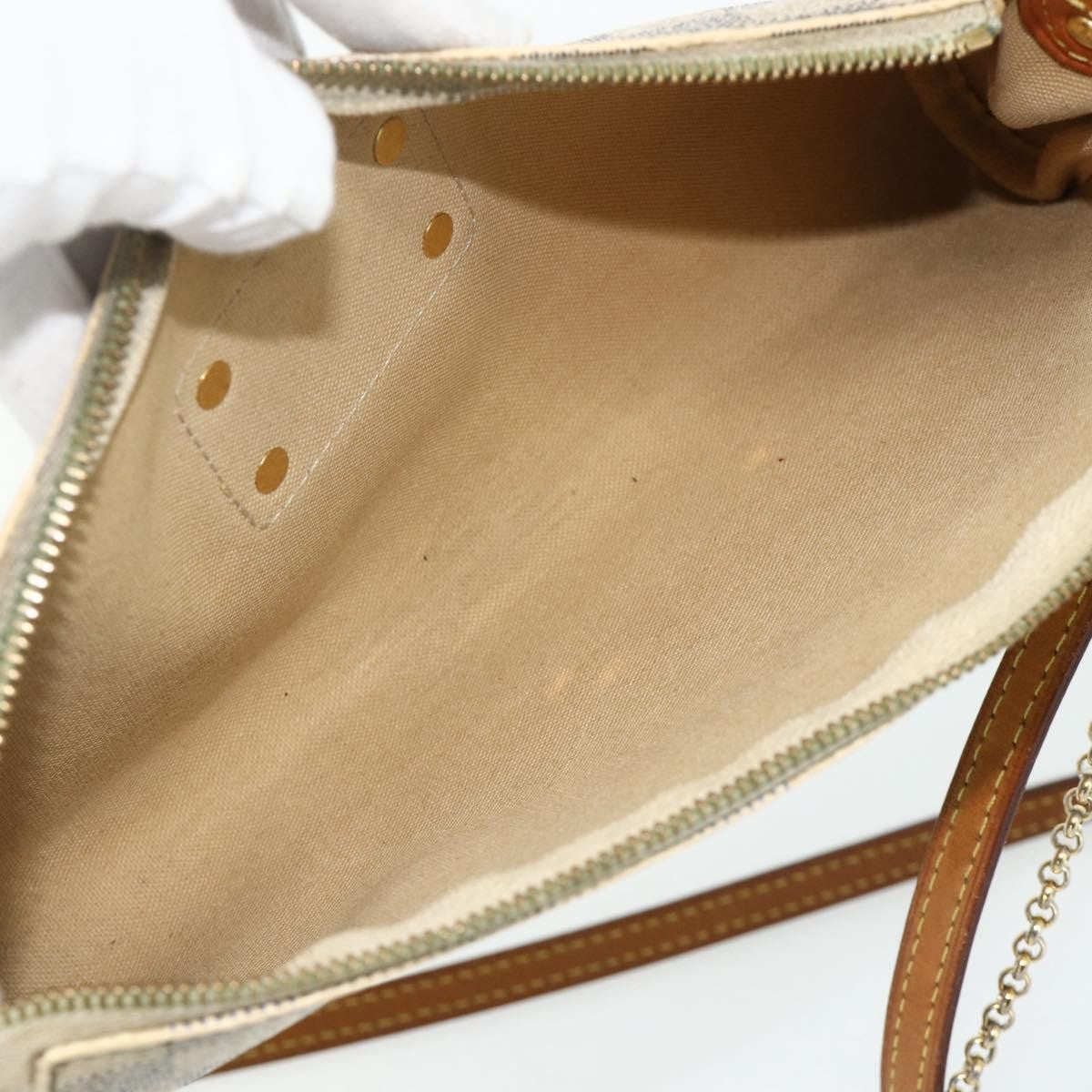 Louis Vuitton Eva Damier Beige Canvas Shoulder Bag Bag (Pre-Owned)