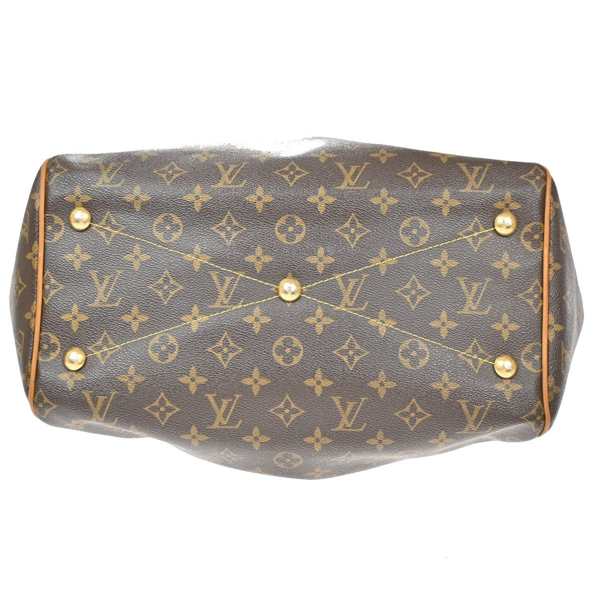 Louis Vuitton Tivoli Monogram Canvas Brown Canvas Handbag (Pre-Owned)
