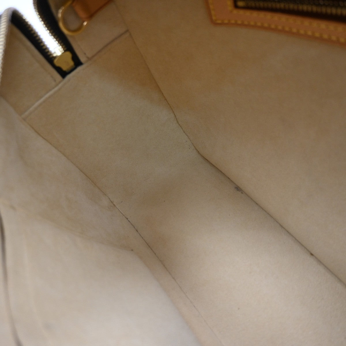 Louis Vuitton Cite Monogram Canvas Brown Canvas Handbag (Pre-Owned)