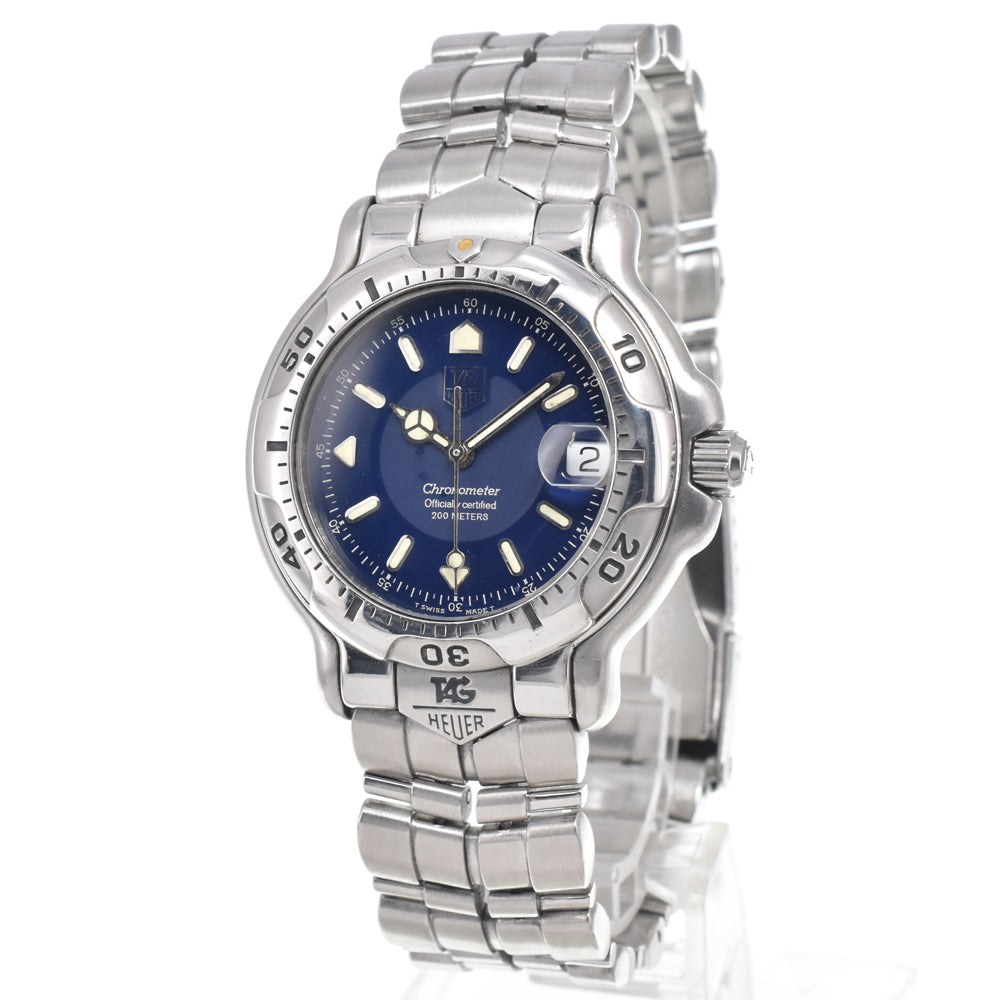 Tag Heuer 6000 Chronometer Stainless Steel Watch (Pre-Owned)