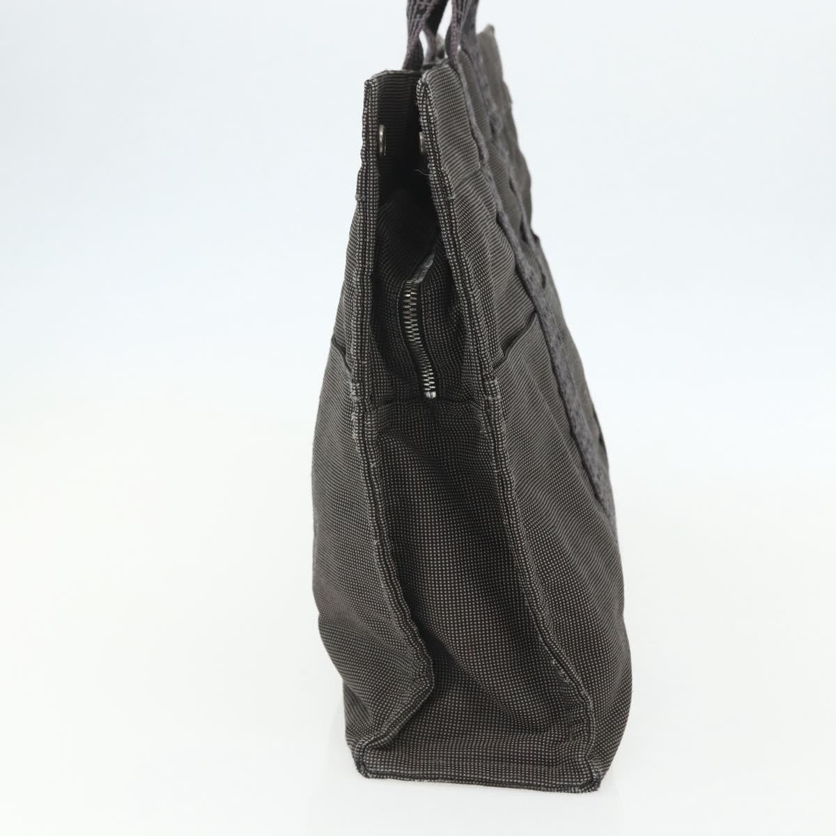 Hermes Fourre-Tout Herline Fourre-Tout Herline Gray Canvas Tote Bag Bag (Pre-Owned)