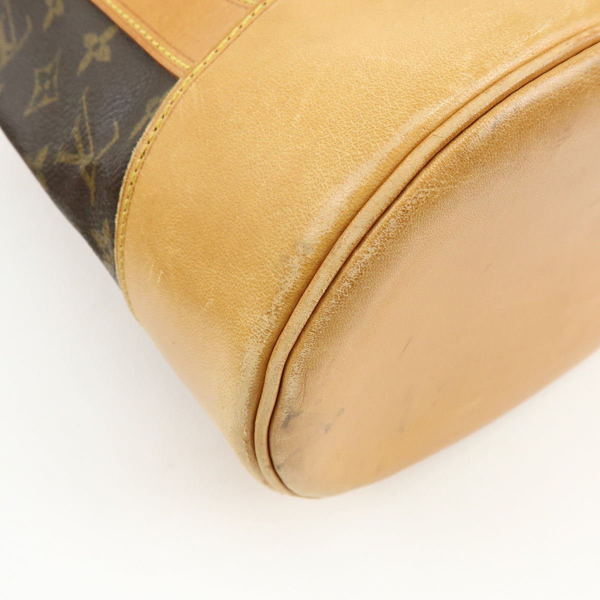 Louis Vuitton Randonnee Monogram Canvas Brown Canvas Backpack Bag (Pre-Owned)