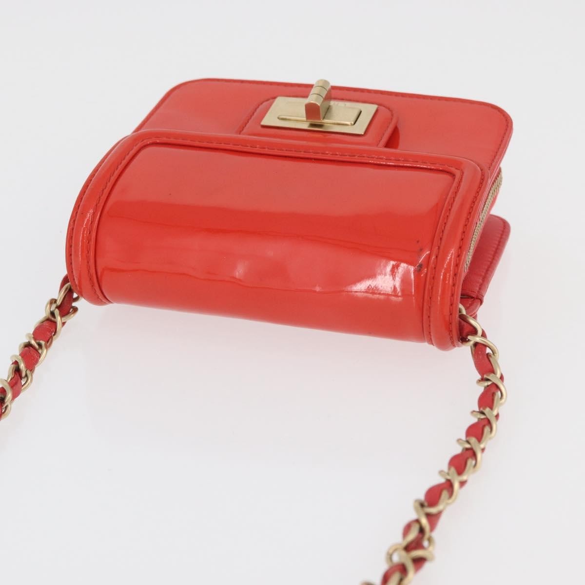 Chanel Reissue 2.55 Clutch Patent Leather Red Patent_Leather Shoulder Bag Bag (Pre-Owned)