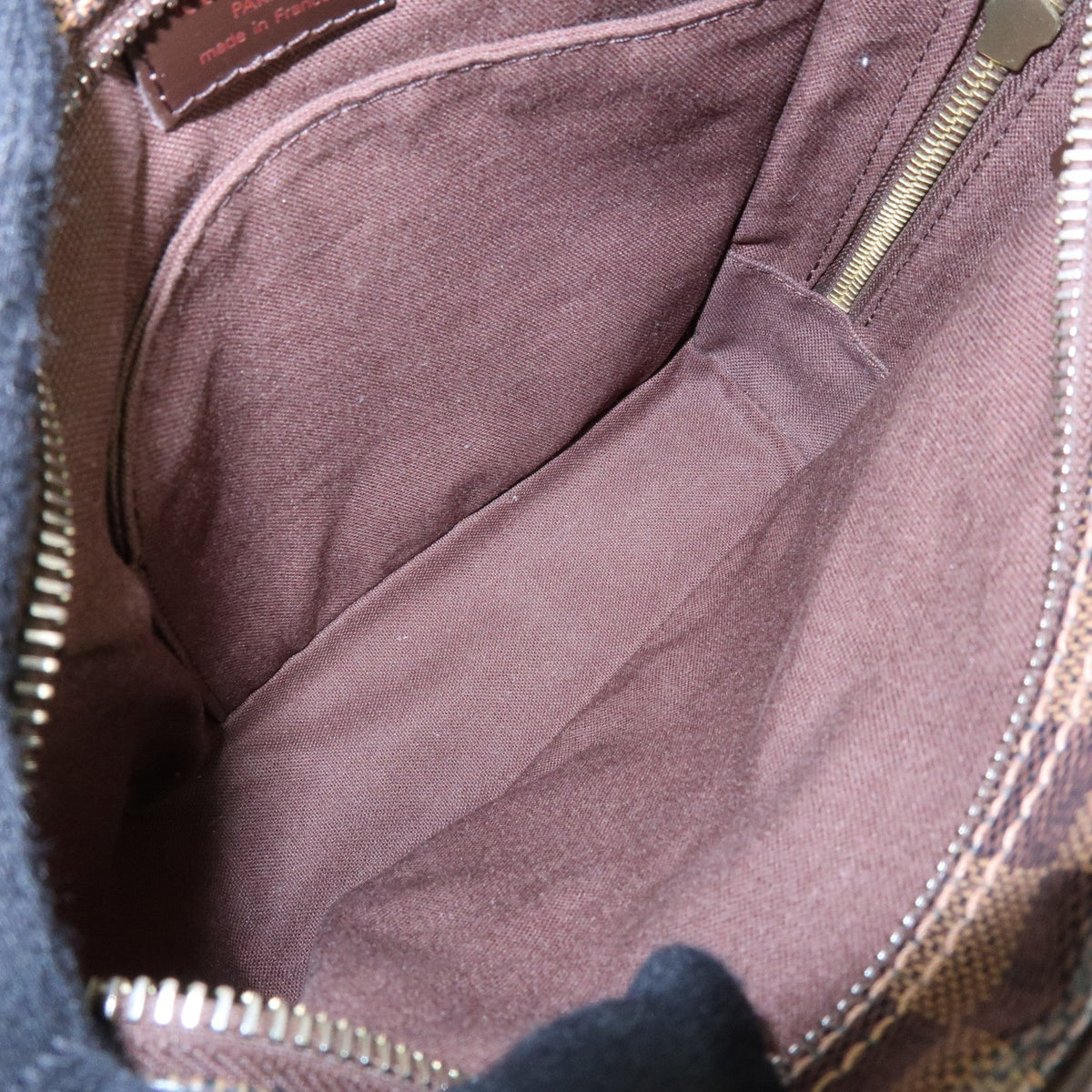 Louis Vuitton Olav Damier Brown Canvas Handbag (Pre-Owned)